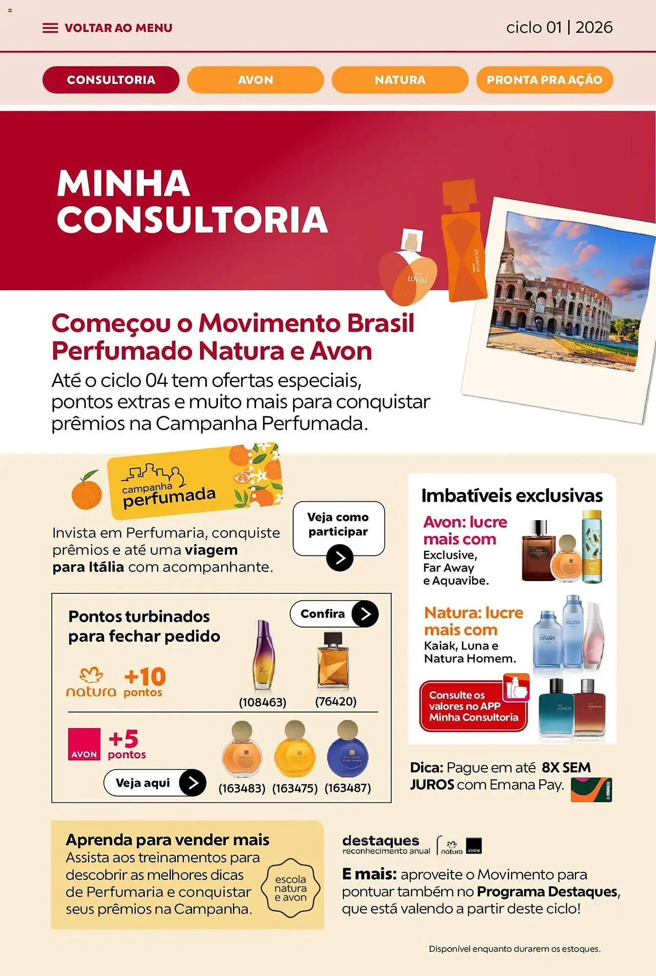 Encarte de Catálogo Avon 1 de janeiro até 31 de janeiro 2026 - Pagina 4