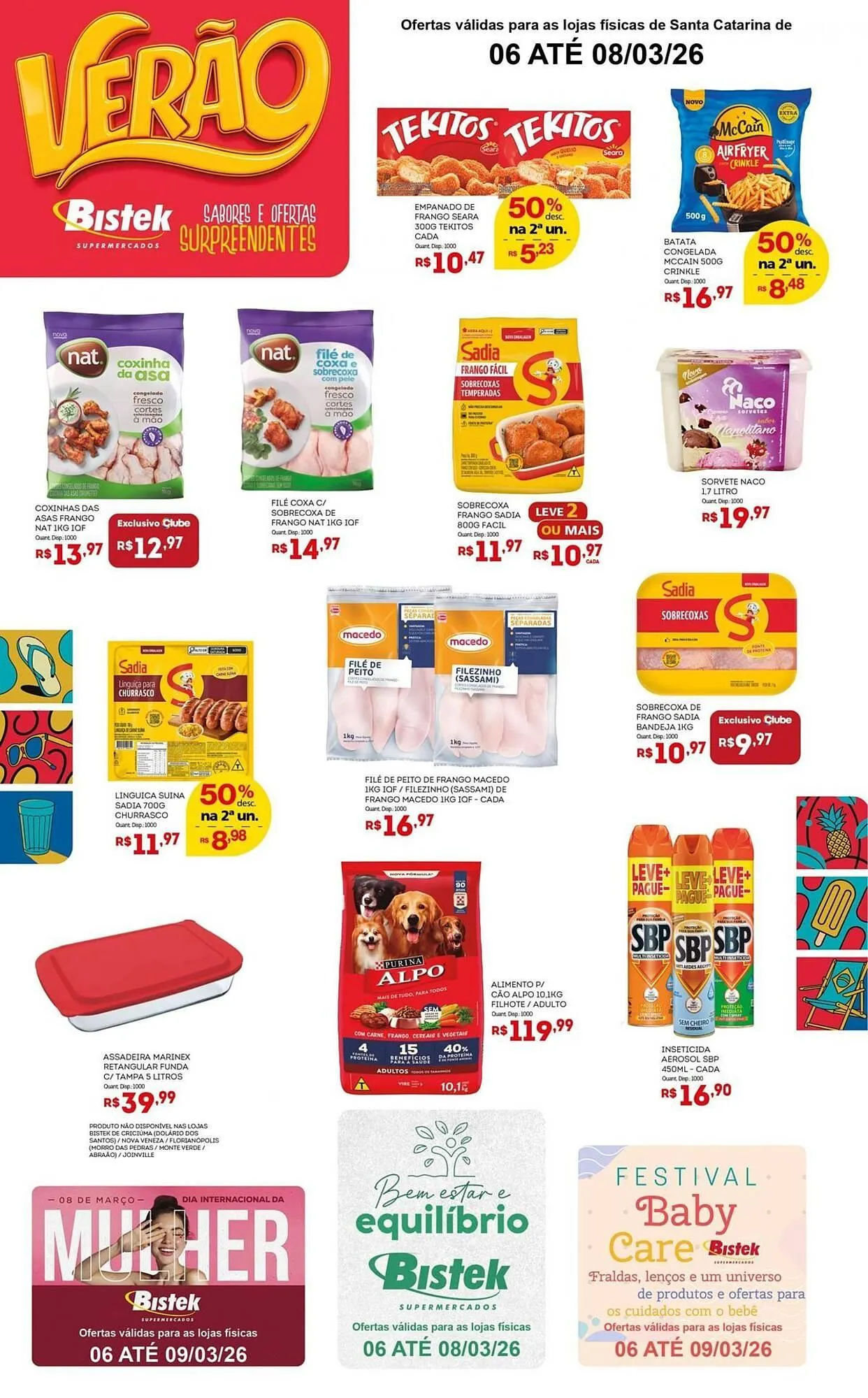 Encarte de Encarte Bistek Supermercados 6 de março até 8 de março 2026 - Pagina 3