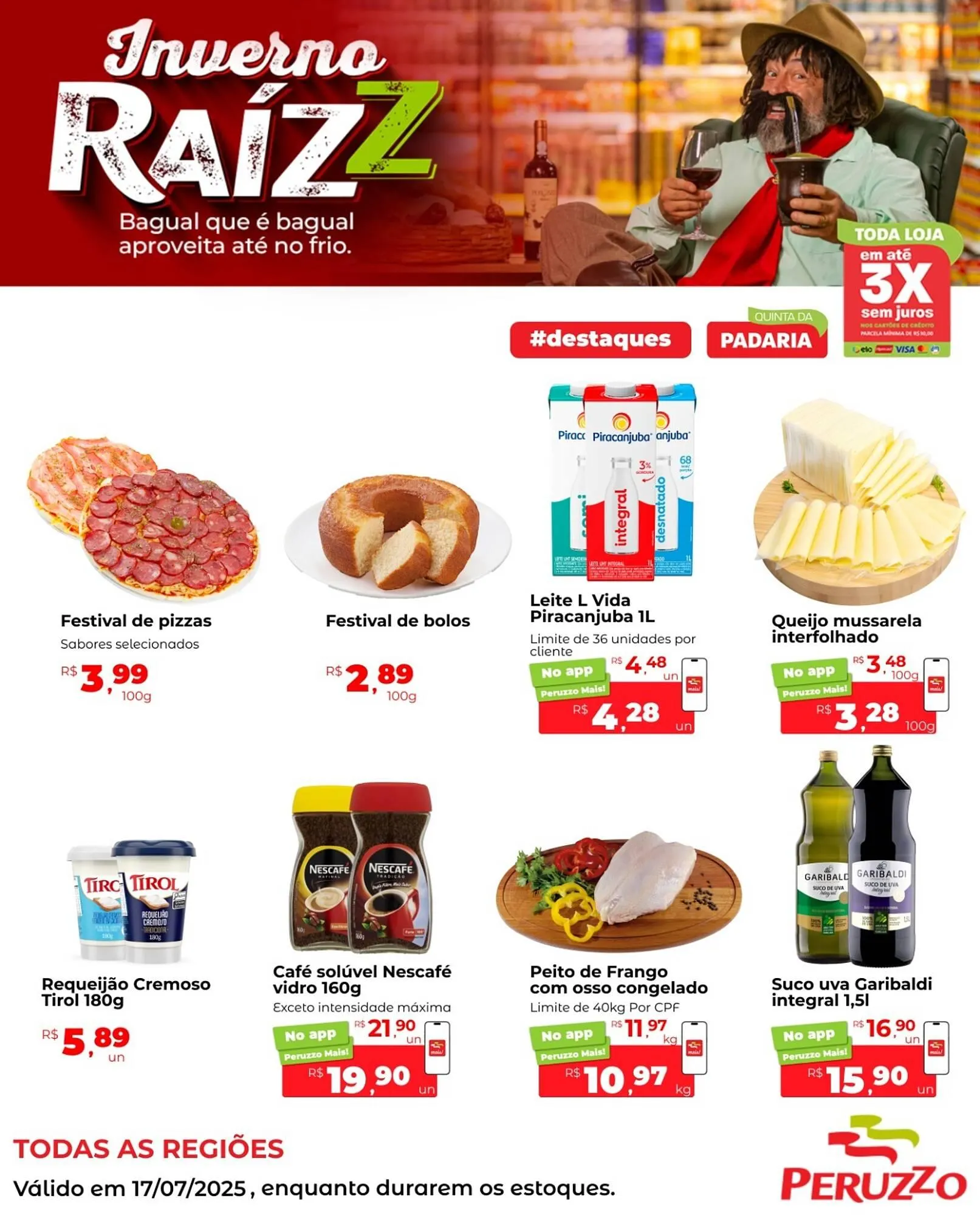 Encarte de Catálogo Peruzzo 17 de julho até 18 de julho 2025 - Pagina 1