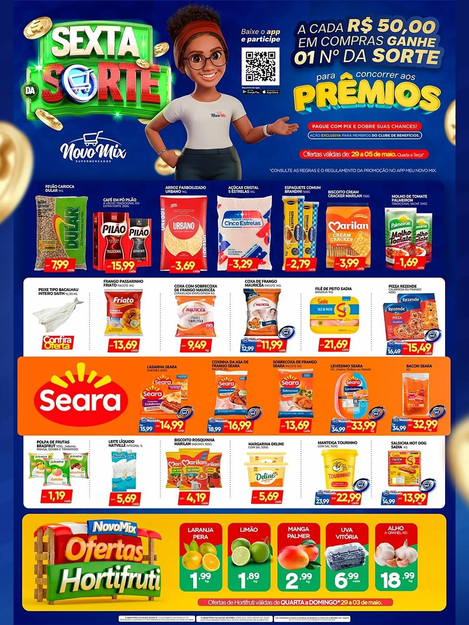 Encarte de Encarte Novo Mix 29 de abril até 5 de maio 2026 - Pagina 1