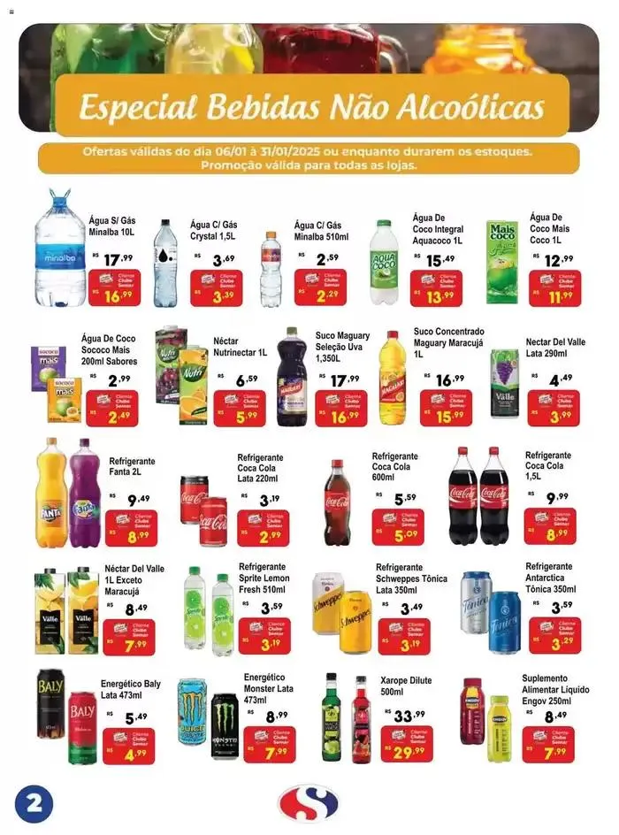 Encarte de Encarte Semar Supermercado 7 de janeiro até 31 de janeiro 2025 - Pagina 12
