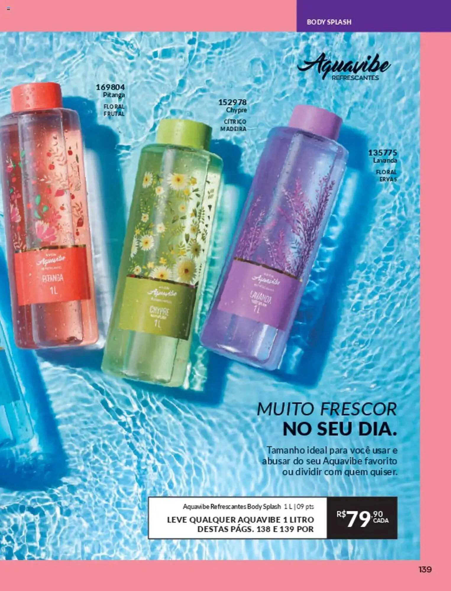 Encarte de Catálogo Avon 10 de março até 30 de junho 2025 - Pagina 139