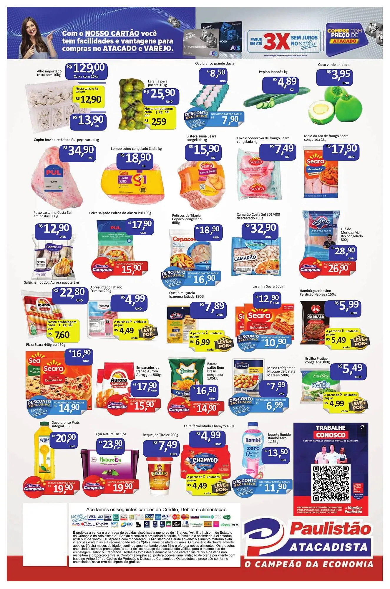 Encarte de Catálogo Paulistão Supermercados 27 de março até 29 de março 2026 - Pagina 4