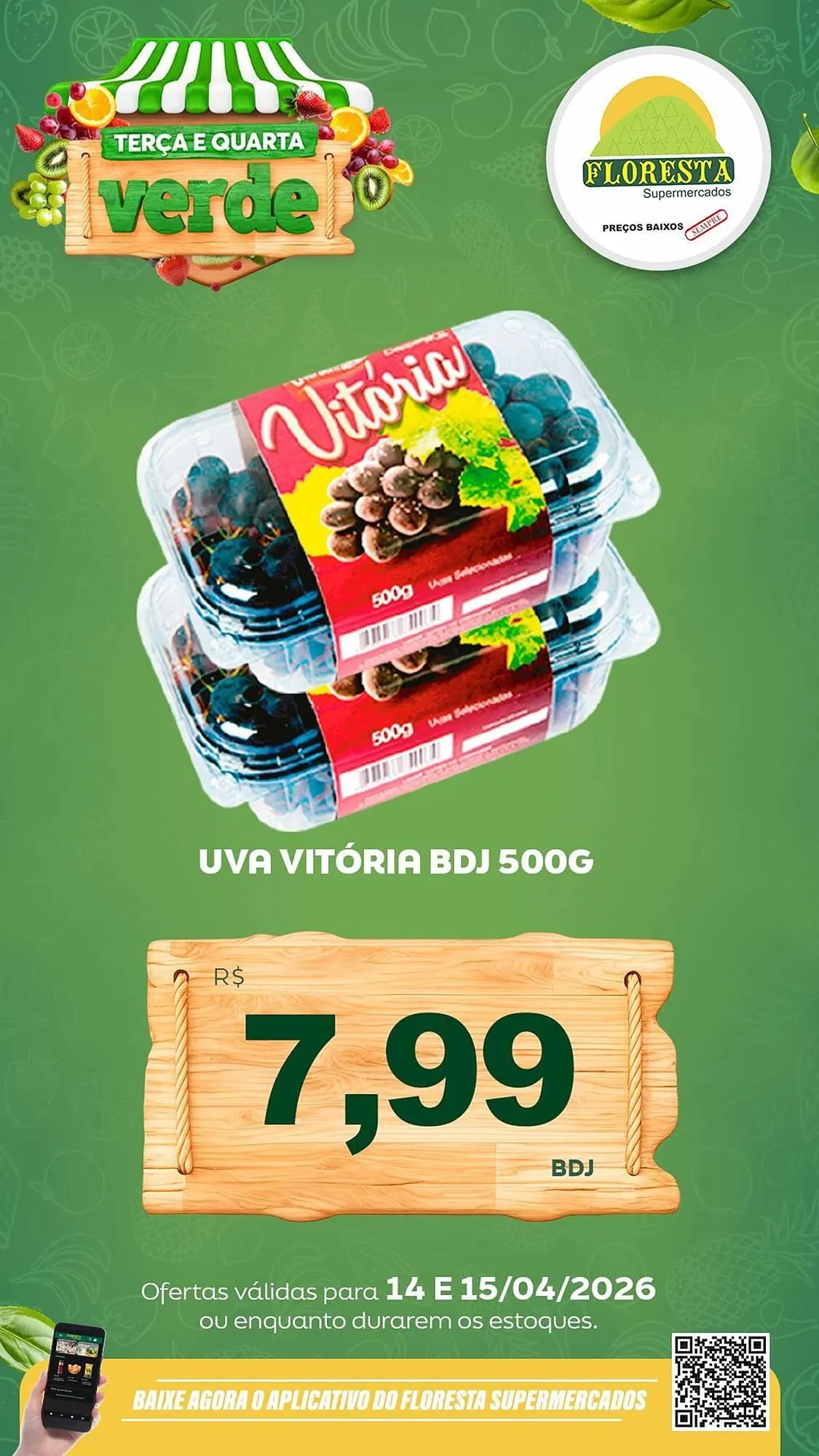 Encarte de Catálogo Floresta Supermercados 14 de abril até 15 de abril 2026 - Pagina 6