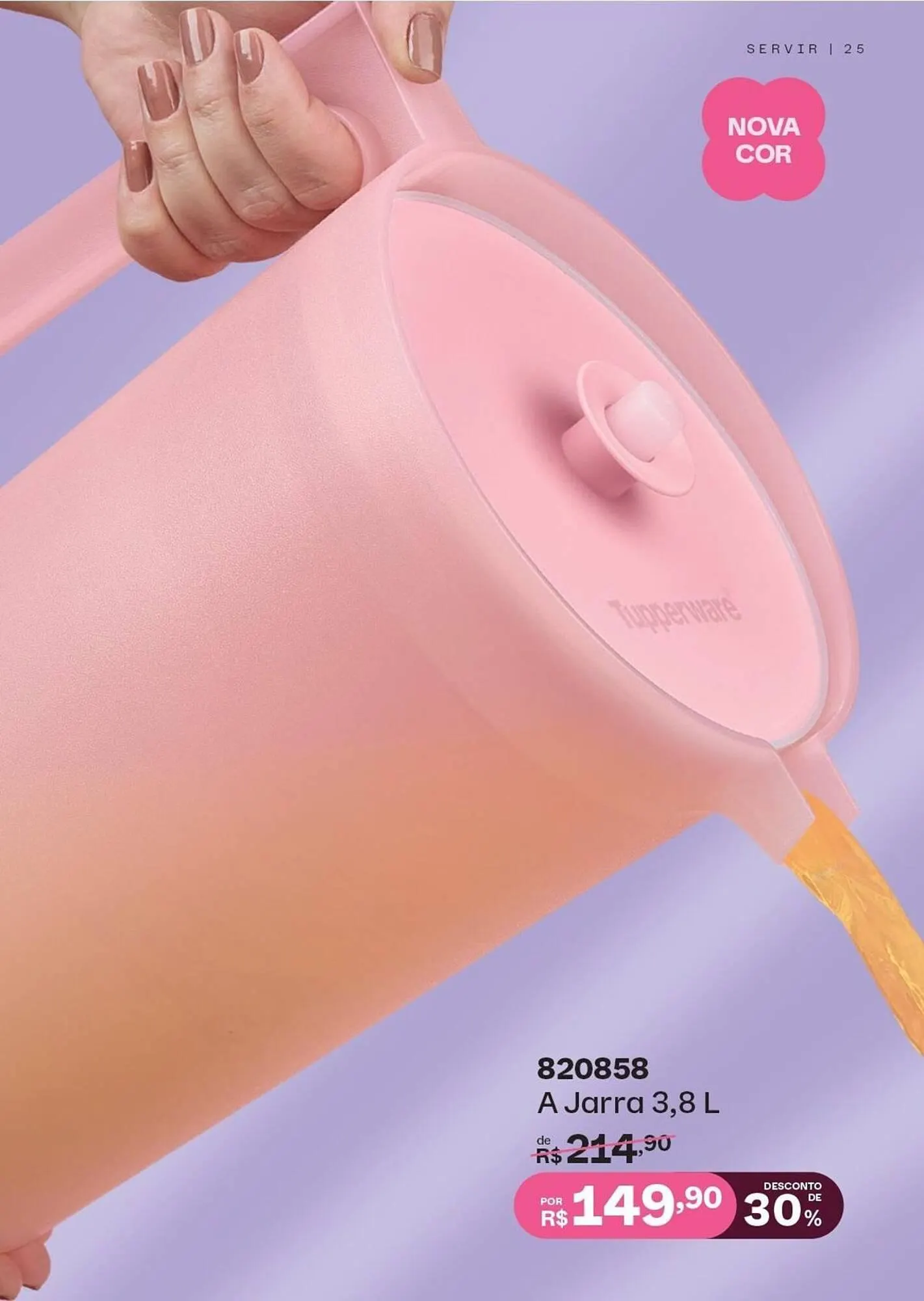 Encarte de Catálogo Tupperware 24 de outubro até 31 de outubro 2025 - Pagina 25