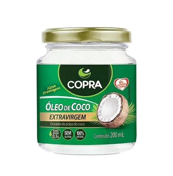 Óleo De Coco Copra Extra Virgem 200ml