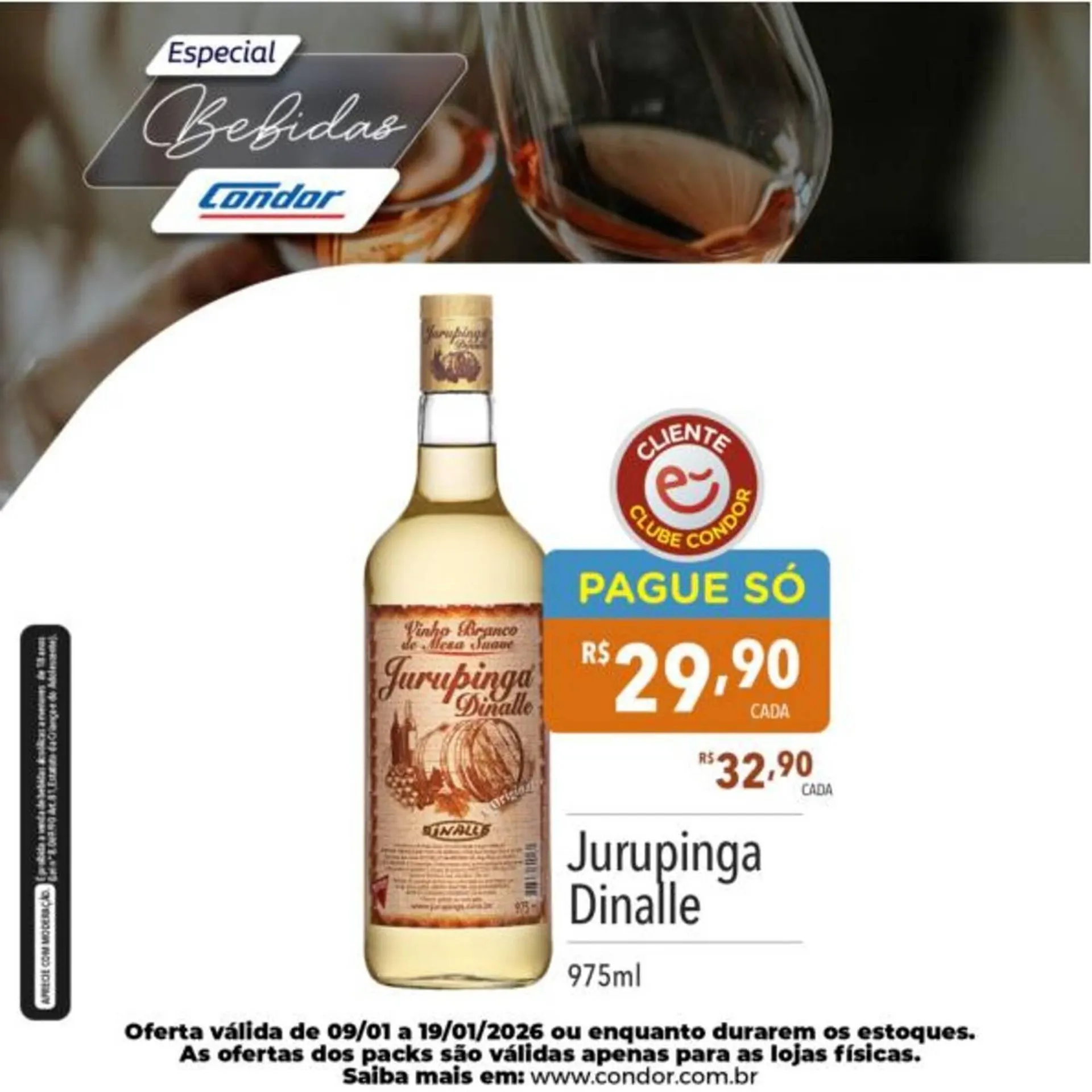 Encarte de Catálogo Supermercados Condor 9 de janeiro até 19 de janeiro 2026 - Pagina 4