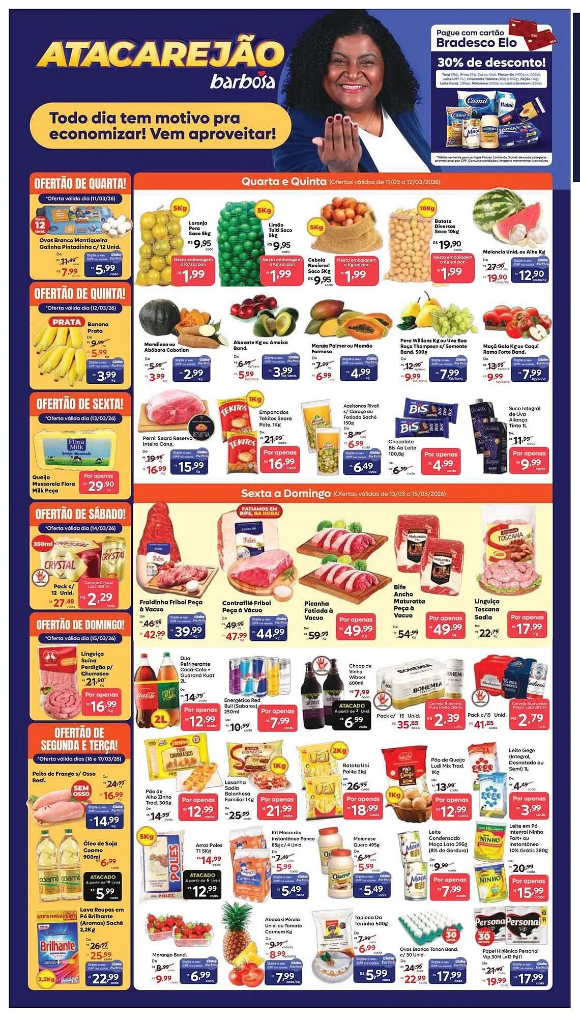 Tabloide Barbosa Supermercados - 1