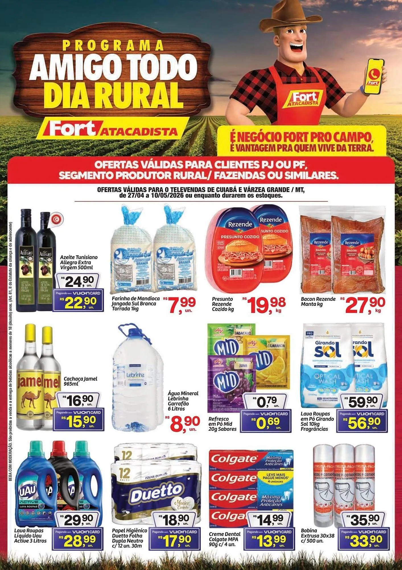 Encarte de Tabloide Fort Atacadista 27 de abril até 10 de maio 2026 - Pagina 1