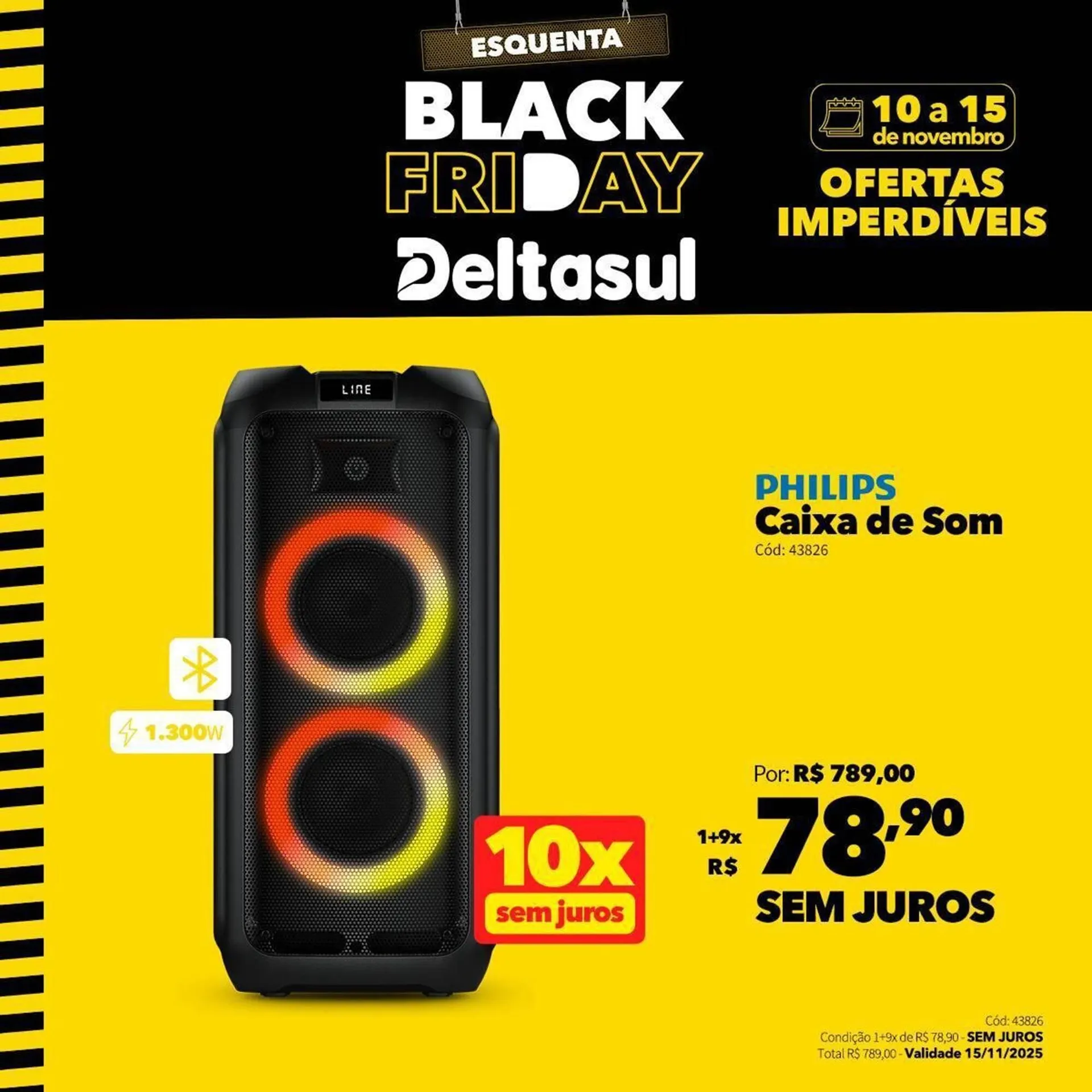 Encarte de Folheto Deltasul 10 de novembro até 15 de novembro 2025 - Pagina 2