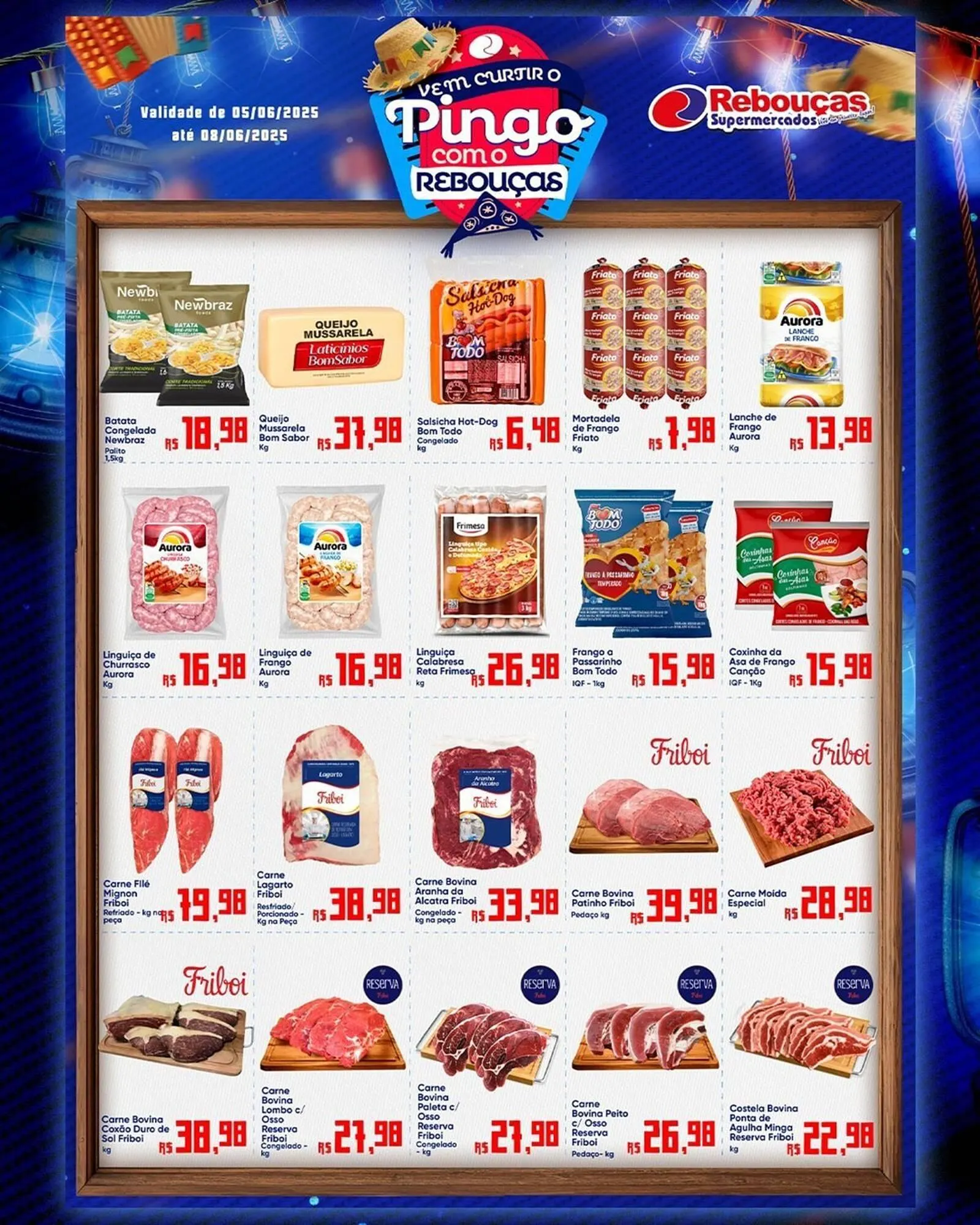 Encarte de Catálogo Rebouças Supermercados 6 de junho até 8 de junho 2025 - Pagina 4