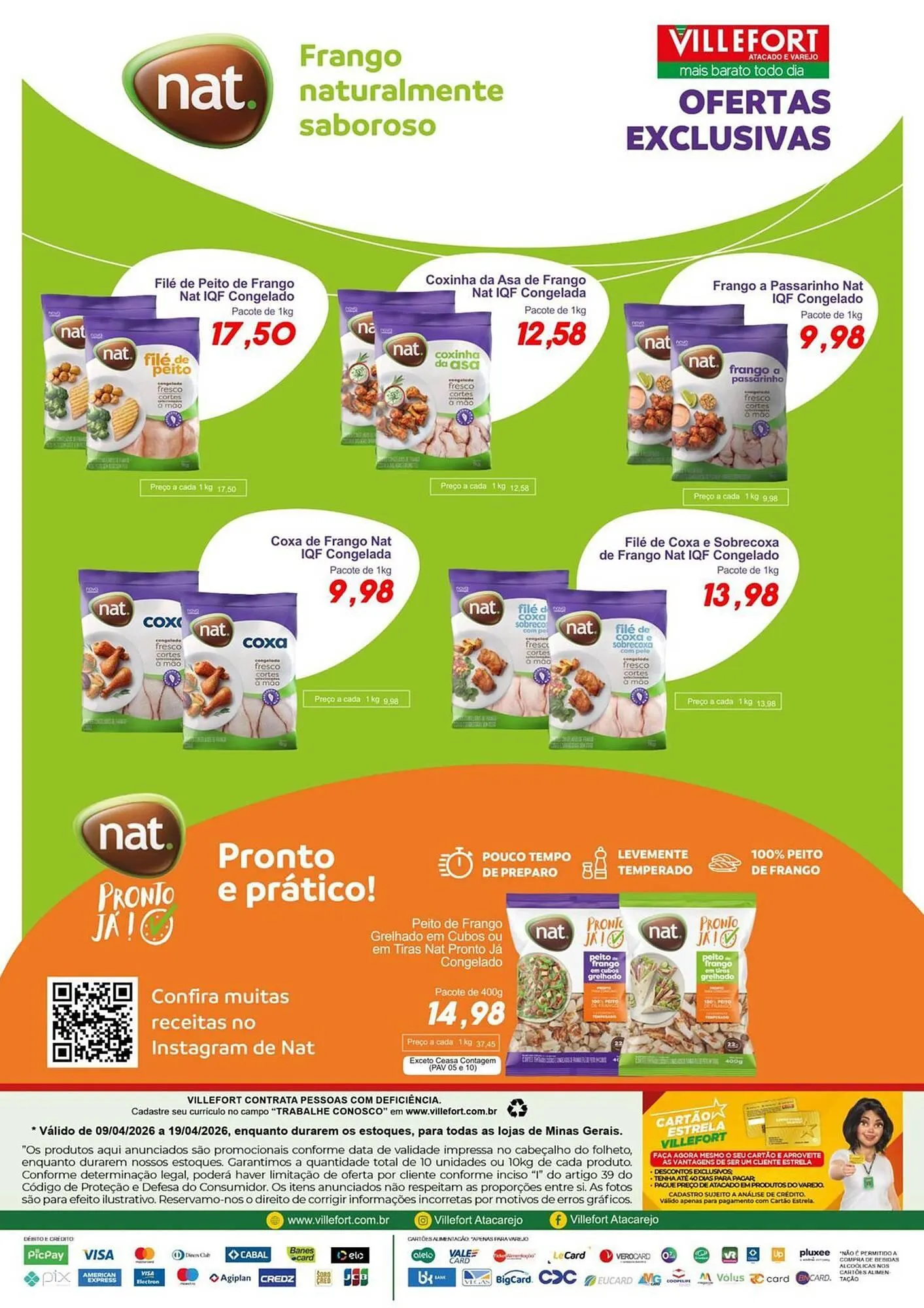 Encarte de Catálogo Villefort Atacadista 9 de abril até 19 de abril 2026 - Pagina 1