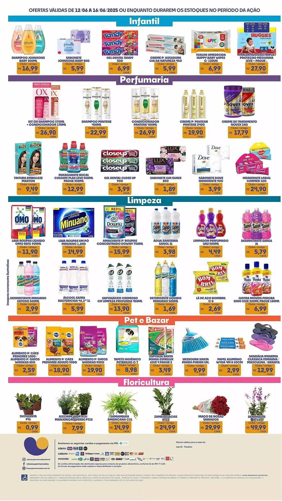 Encarte de Catálogo Boa Supermercados 12 de junho até 16 de junho 2025 - Pagina 4