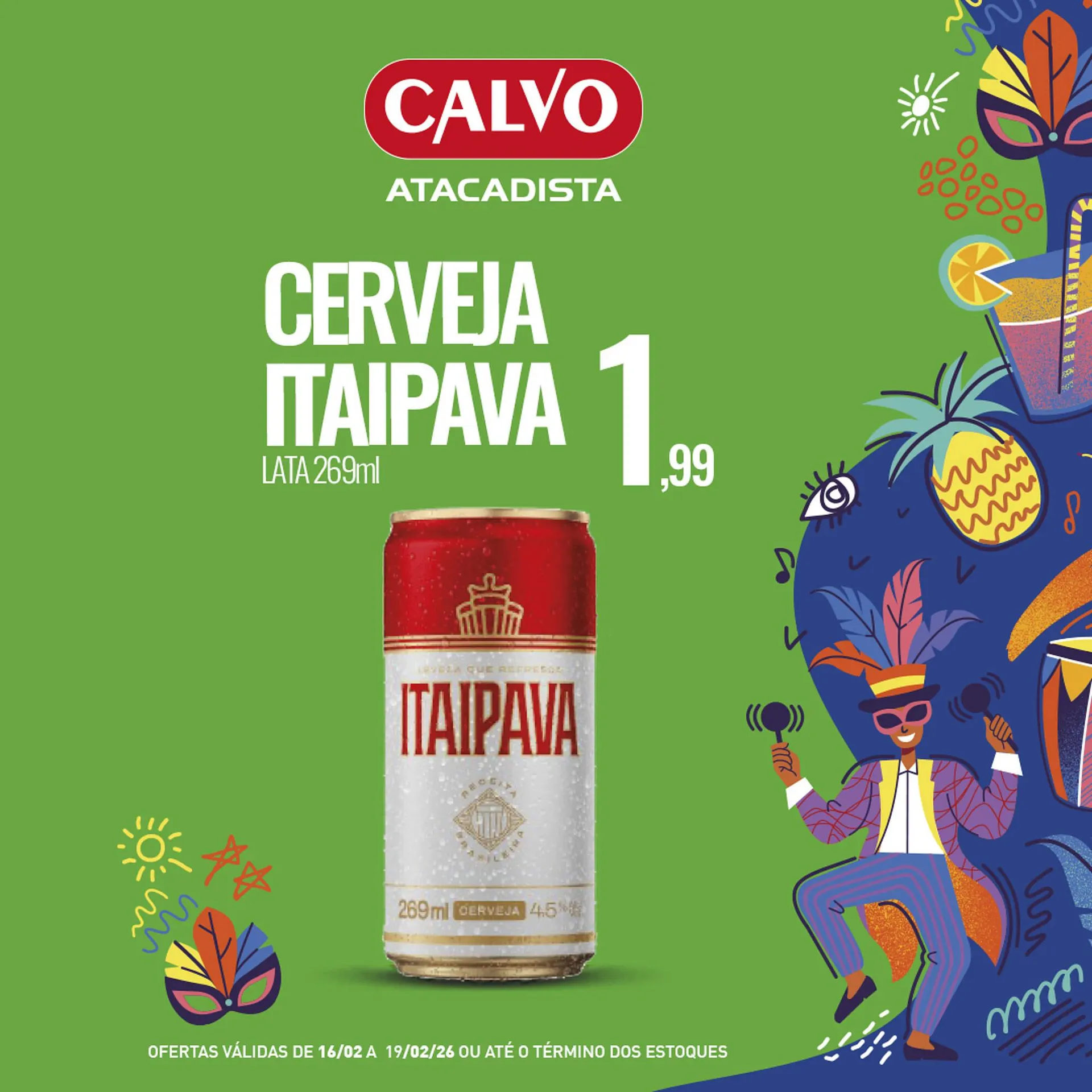 Folheto Calvo Atacadista - 1