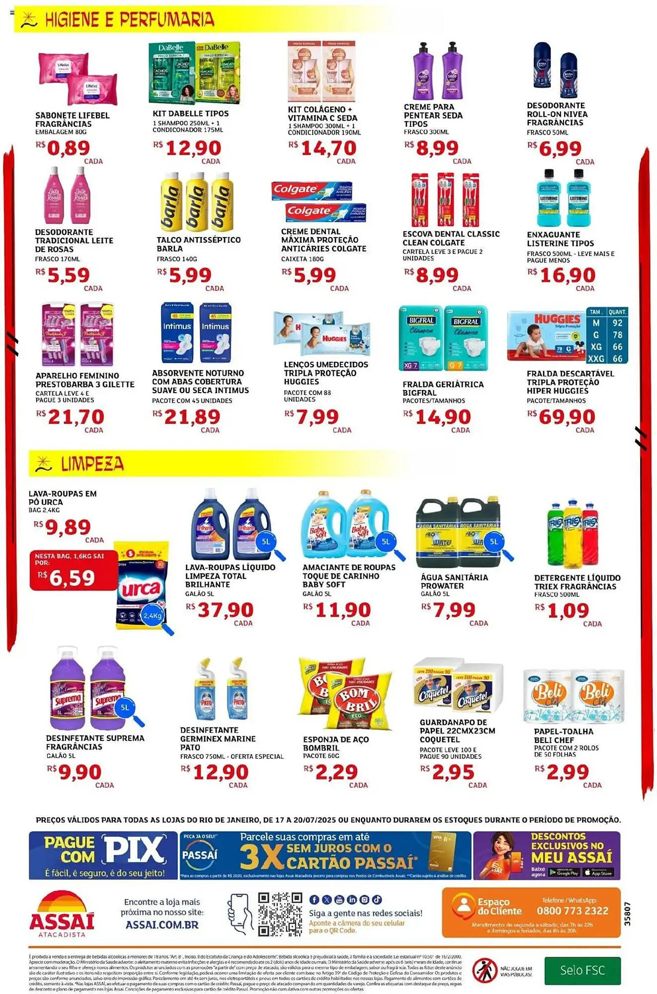 Encarte de Catálogo Assaí Atacadista 17 de julho até 21 de julho 2025 - Pagina 4