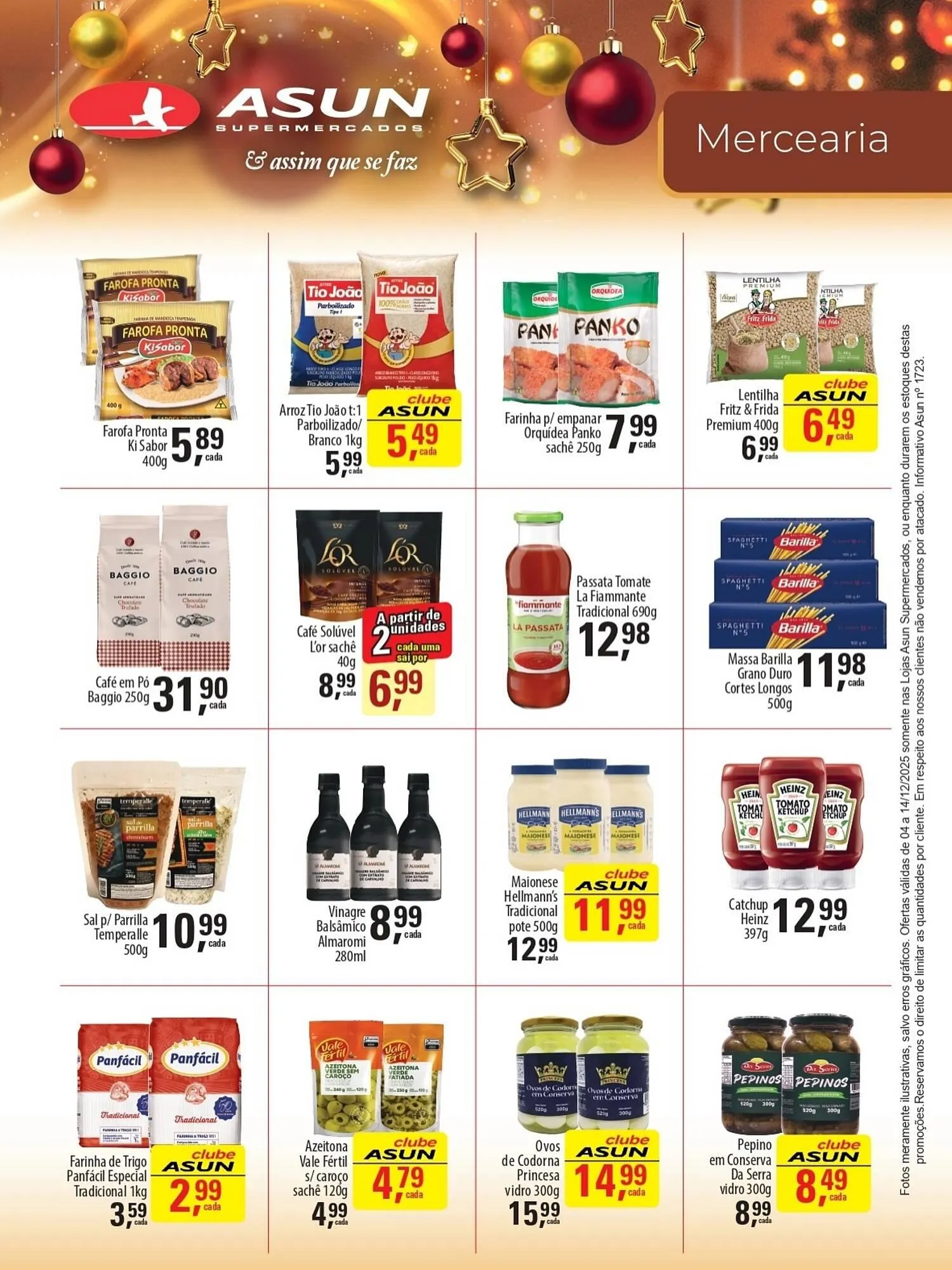 Encarte de Encarte Asun 4 de dezembro até 14 de dezembro 2025 - Pagina 5