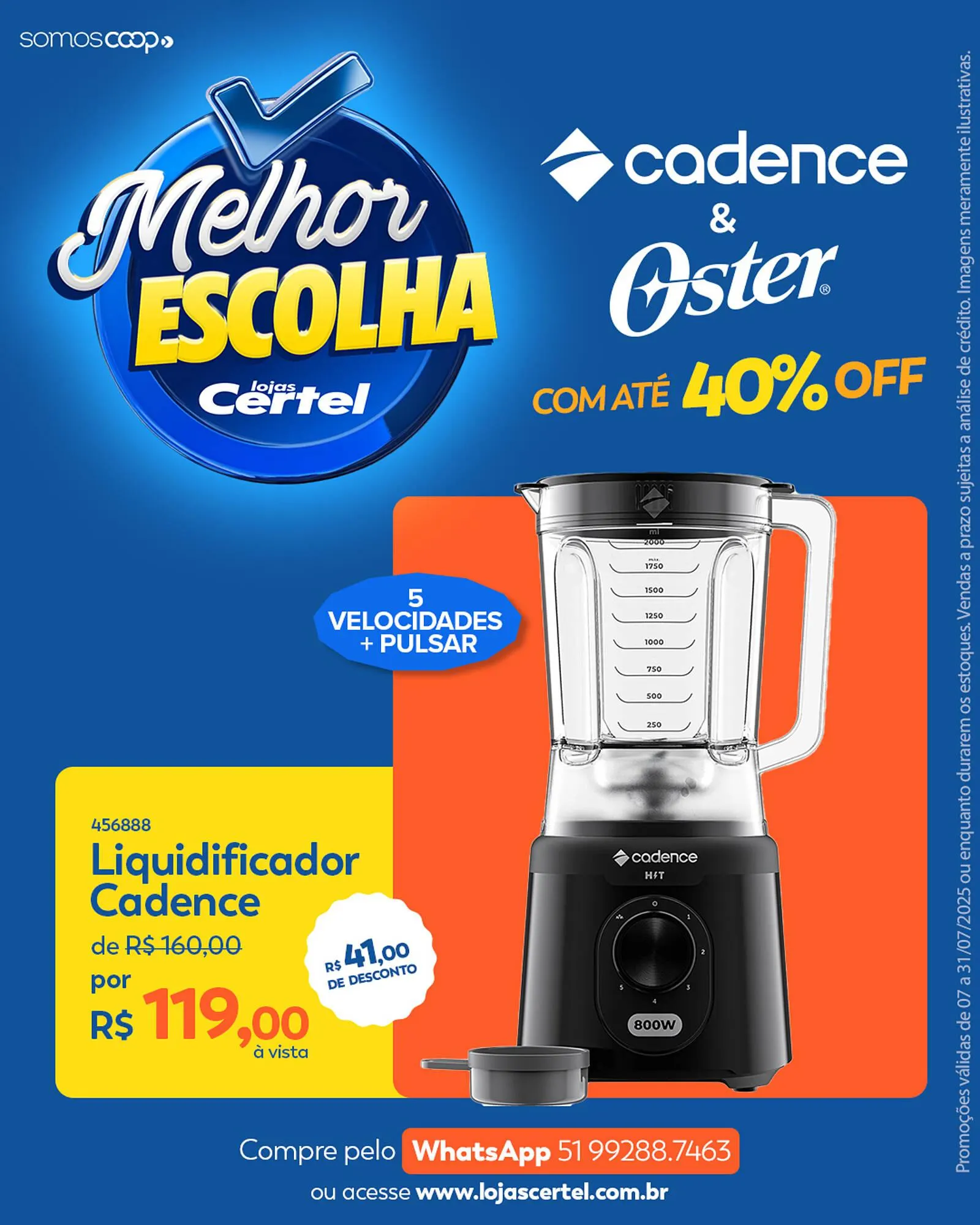 Encarte de Catálogo Lojas Certel 26 de julho até 31 de julho 2025 - Pagina 3