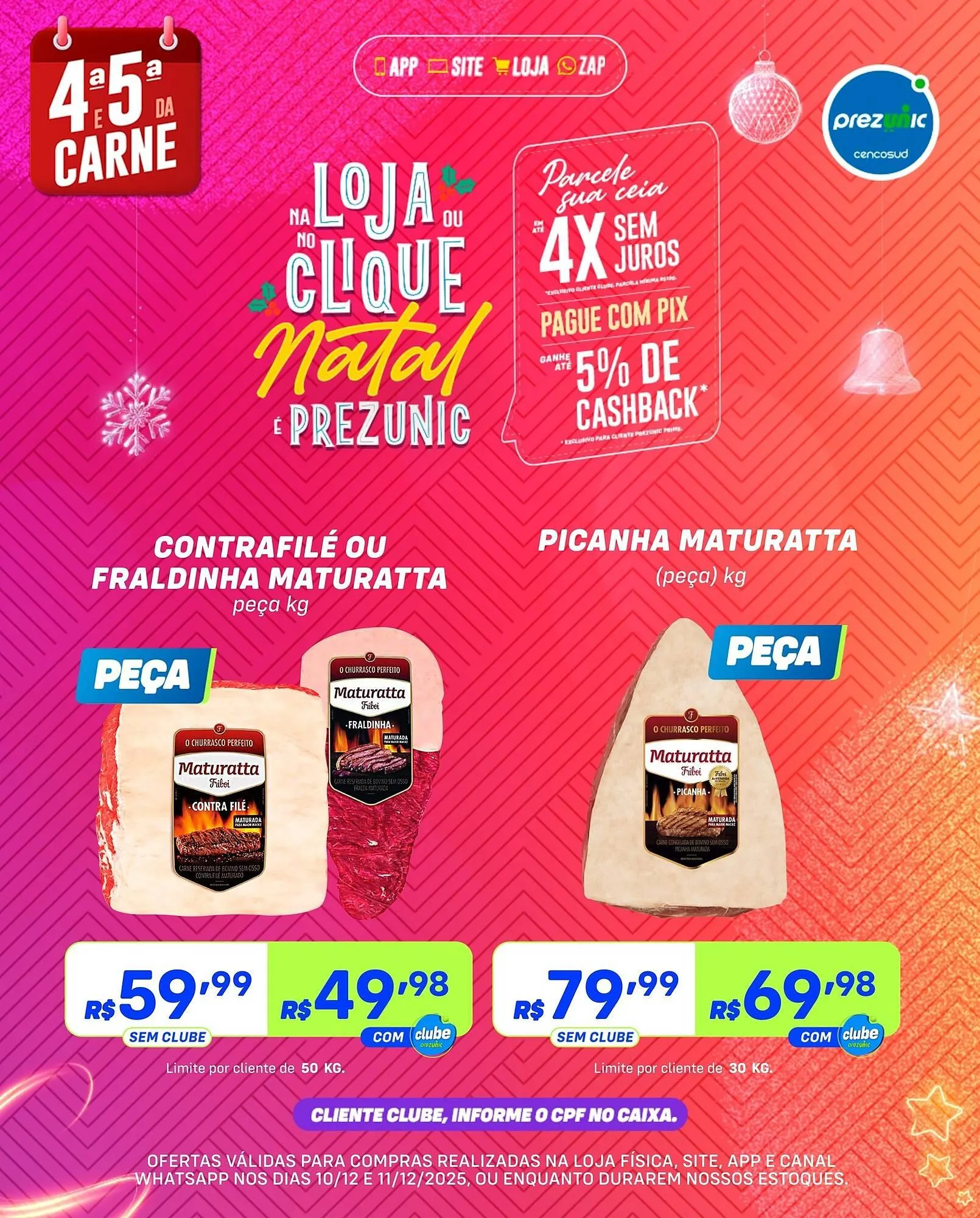 Encarte de Encarte Prezunic 10 de dezembro até 11 de dezembro 2025 - Pagina 2