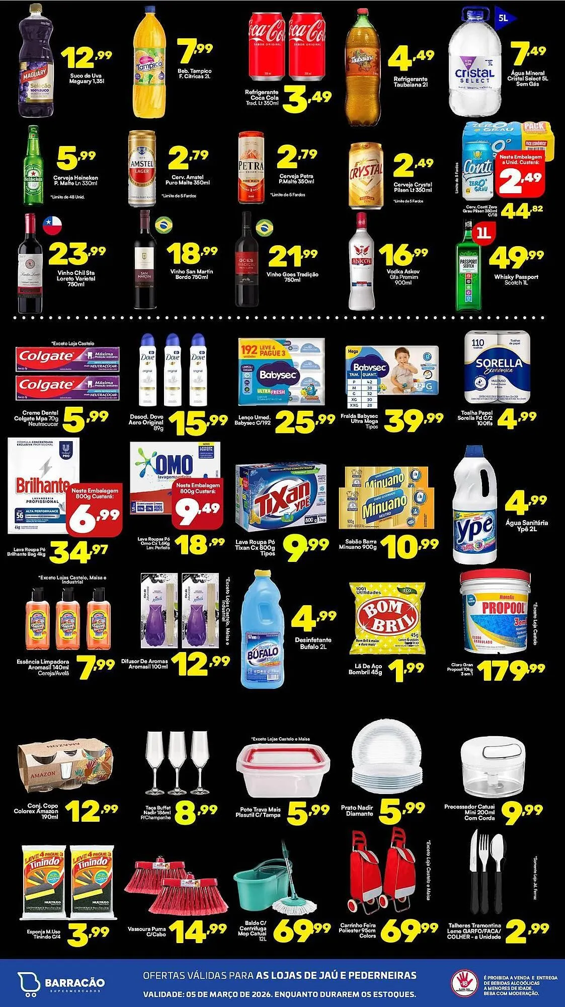 Encarte de Catálogo Barracão Supermercado 5 de março até 5 de março 2026 - Pagina 4
