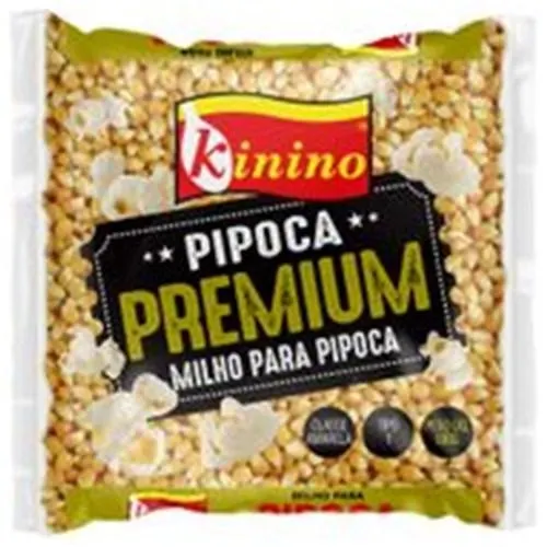 Milho para Pipoca Kinino Premium Pacote 500G