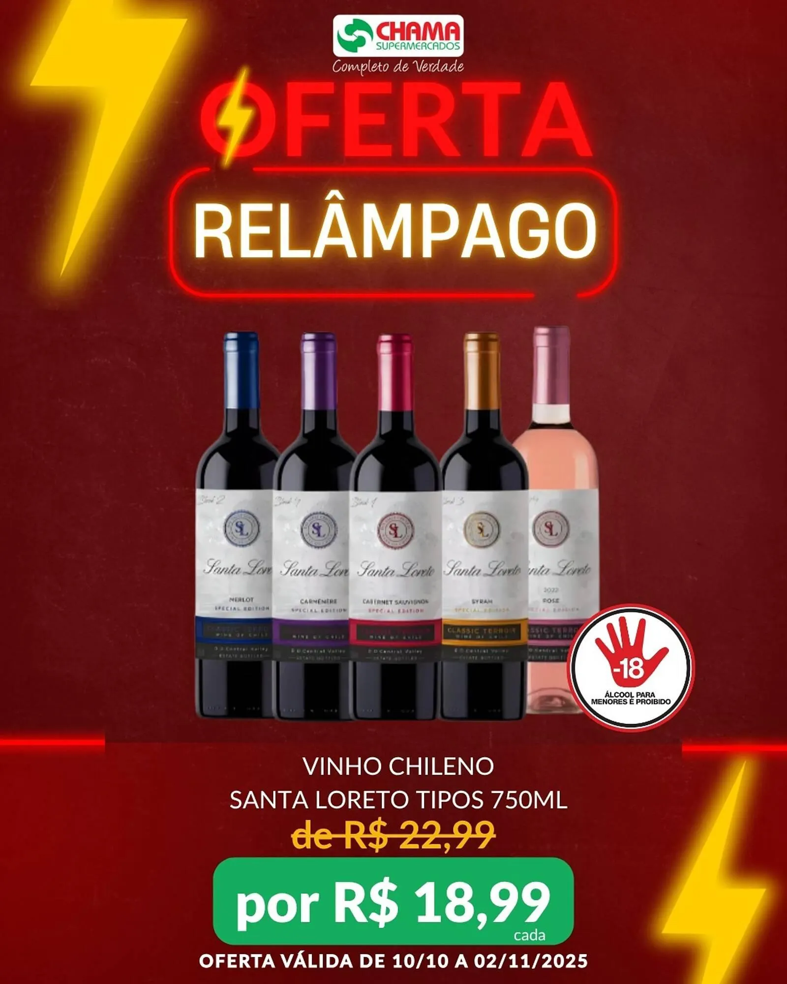 Catálogo Chama Supermercados - 1