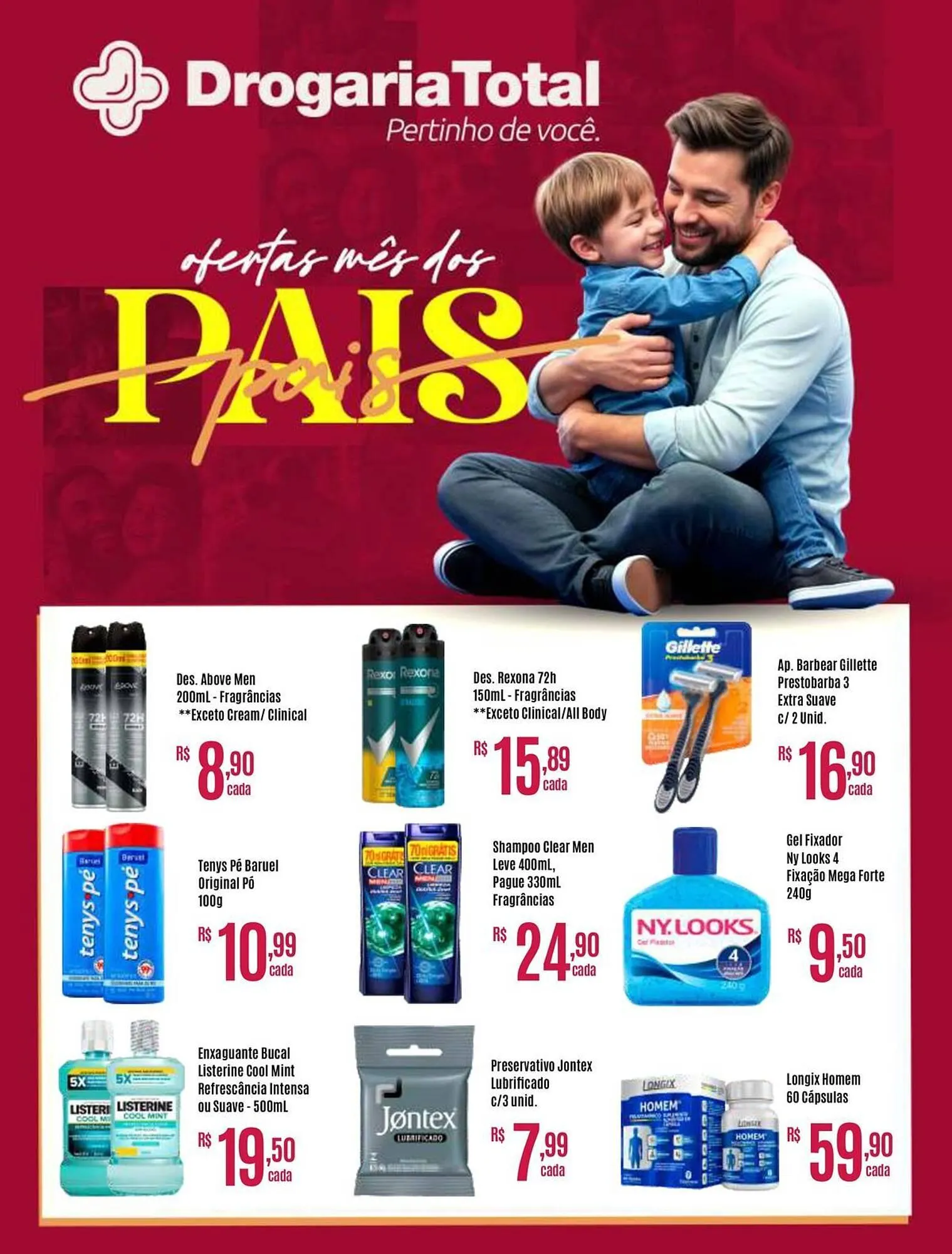 Encarte de Catálogo Drogaria Total 1 de agosto até 31 de agosto 2025 - Pagina 1