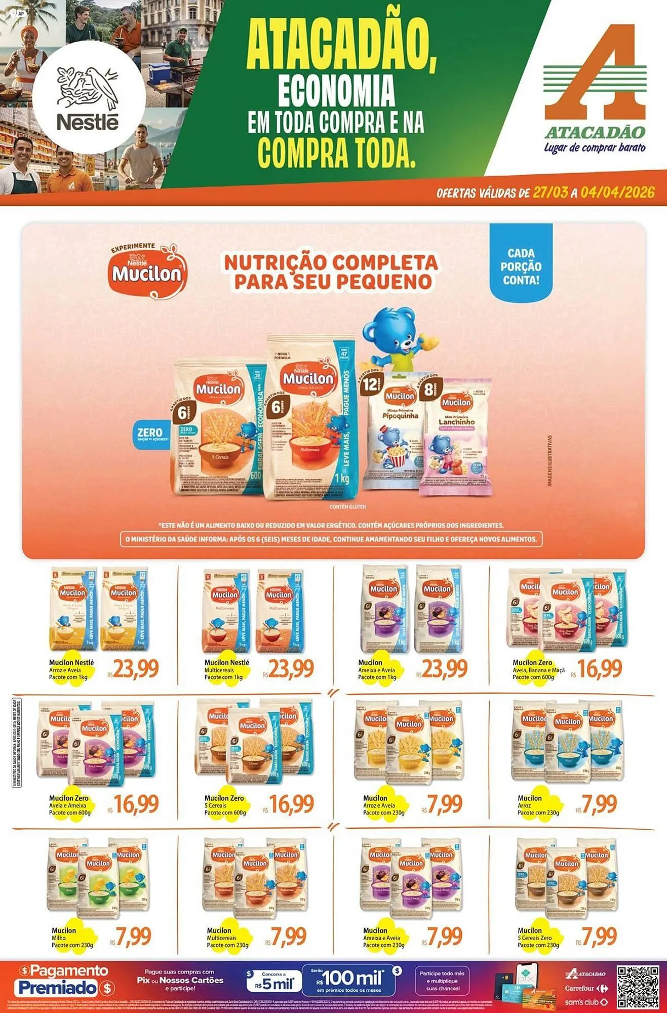Encarte de Folheto Atacadão 30 de março até 4 de abril 2026 - Pagina 1