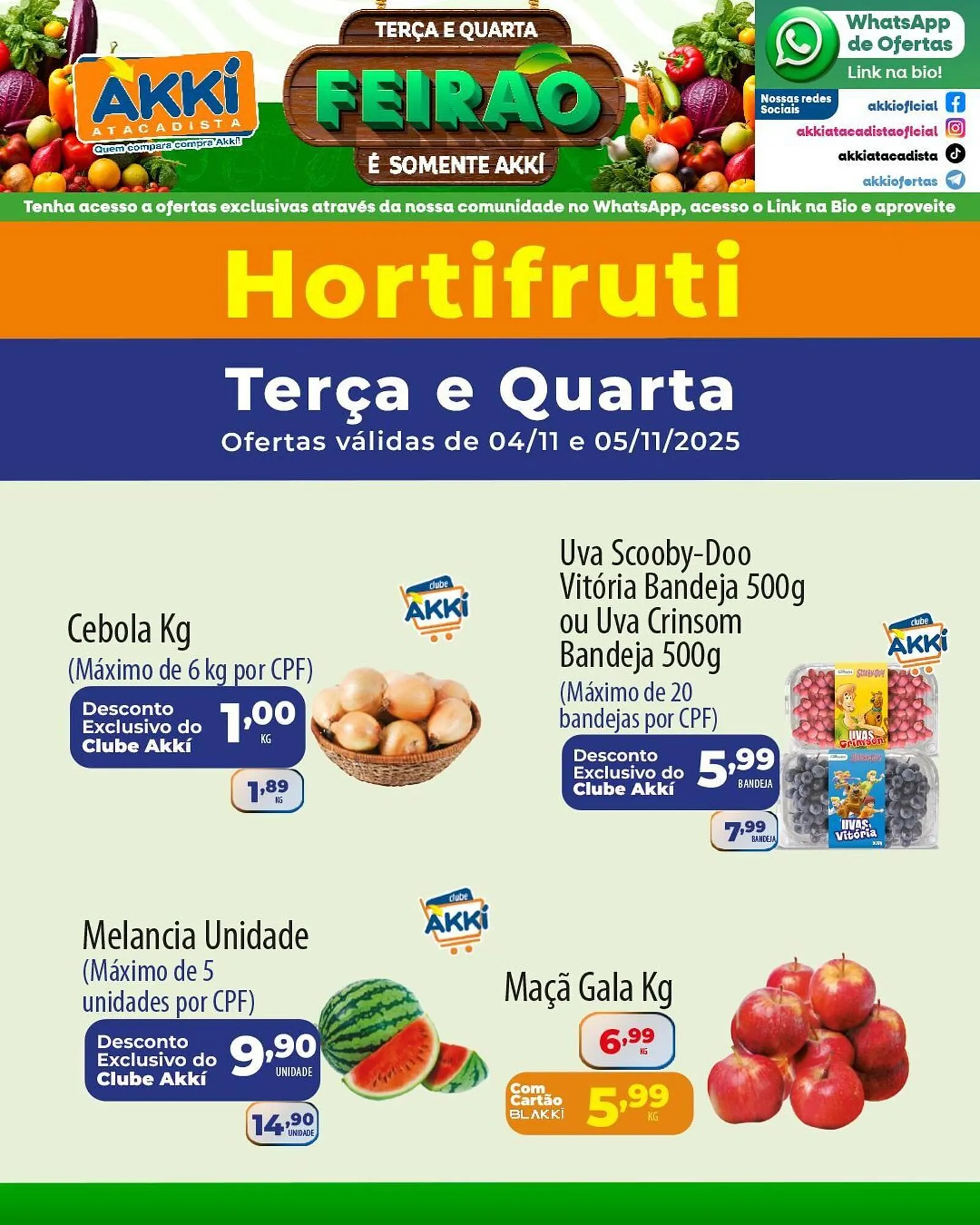 Encarte de Folheto Akki Atacadista 3 de novembro até 5 de novembro 2025 - Pagina 2