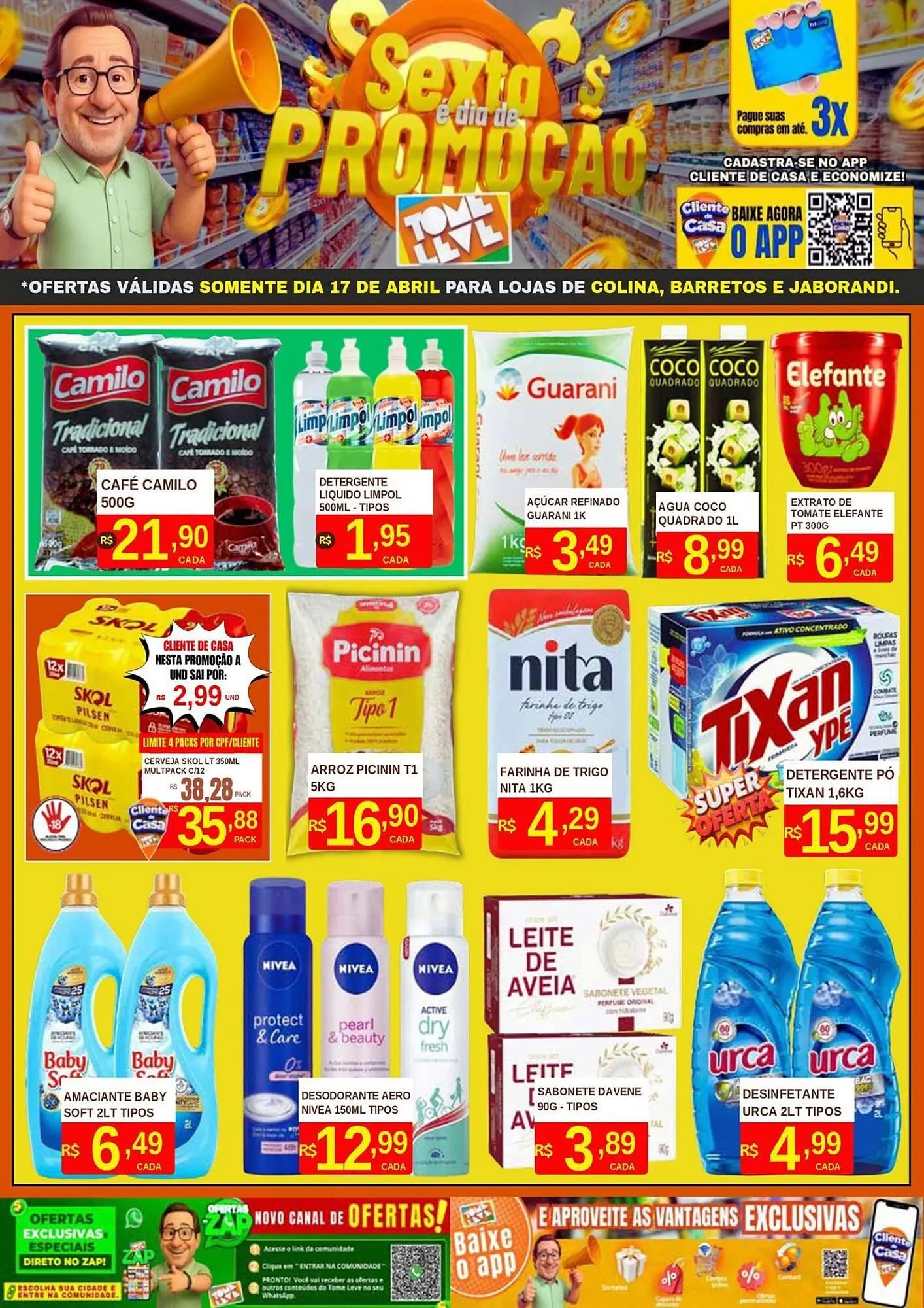 Encarte de Catálogo Tome Leve 17 de abril até 17 de abril 2026 - Pagina 2