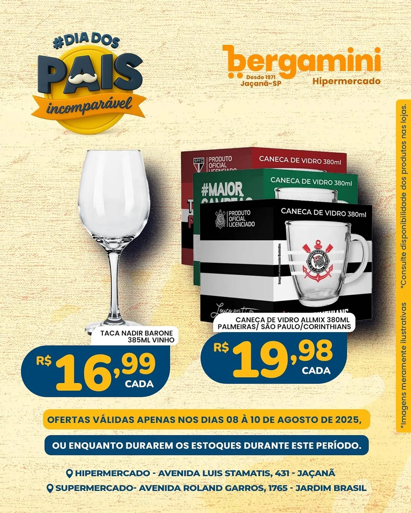 Encarte de Catálogo Supermercado Bergamini 8 de agosto até 10 de agosto 2025 - Pagina 4