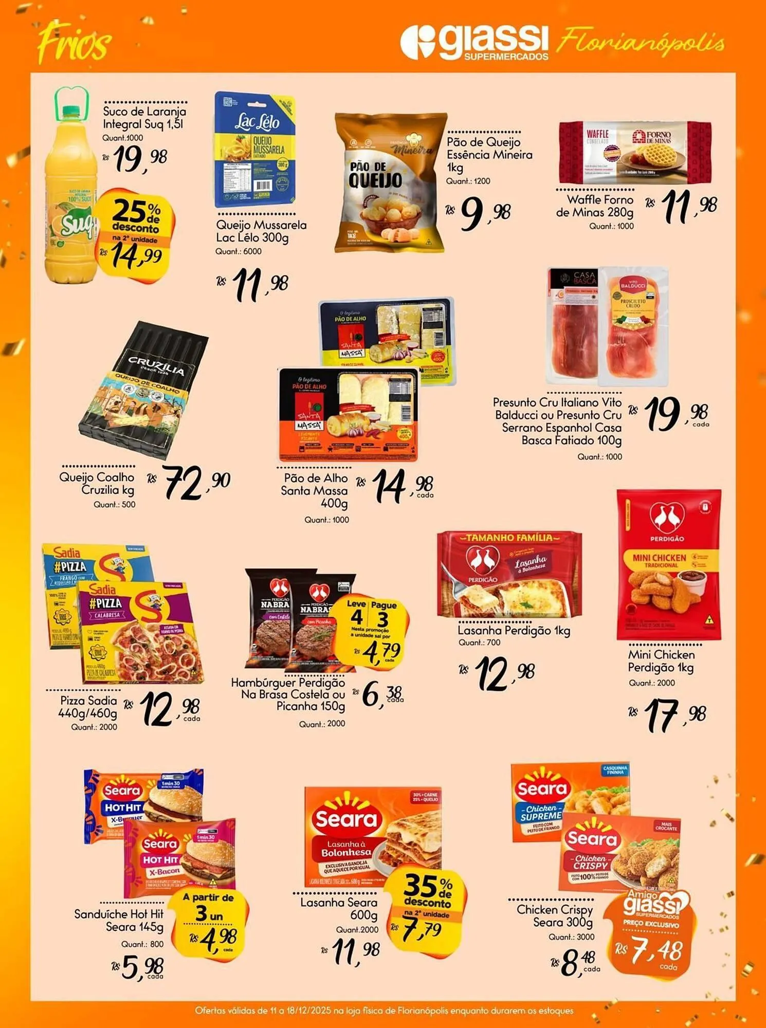 Encarte de Encarte Giassi Supermercados 11 de dezembro até 18 de dezembro 2025 - Pagina 10