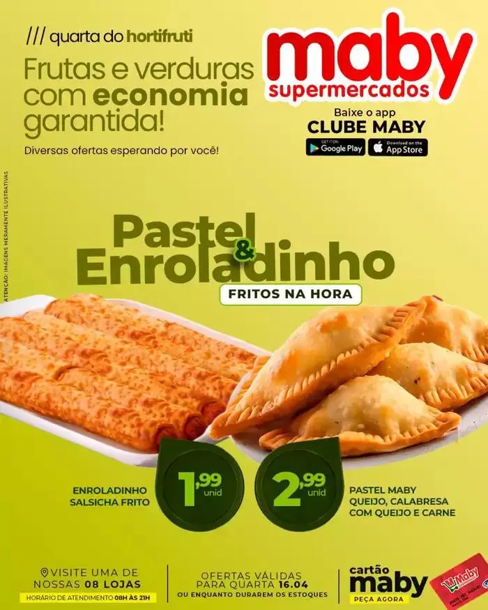 Encarte de Encarte Maby Supermercados 16 de abril até 30 de abril 2025 - Pagina 4