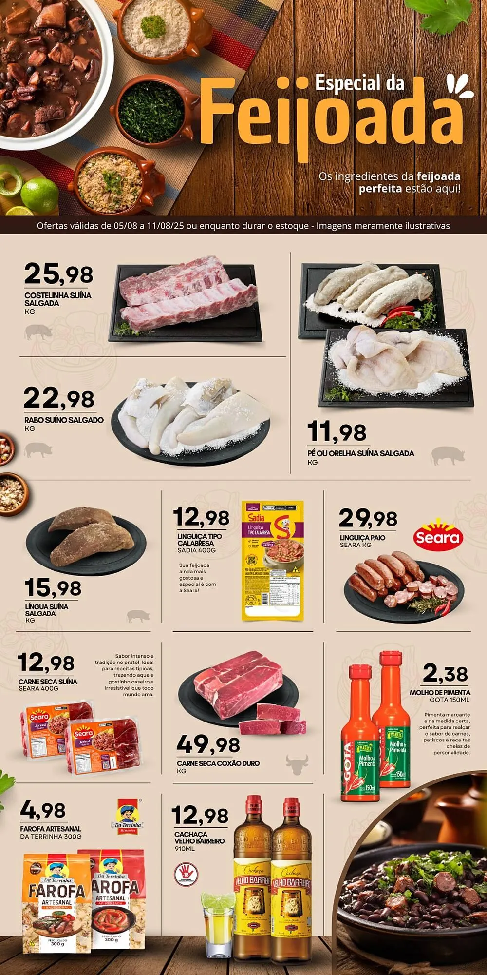 Encarte de Catálogo Mercadão Atacadista 5 de agosto até 11 de agosto 2025 - Pagina 1