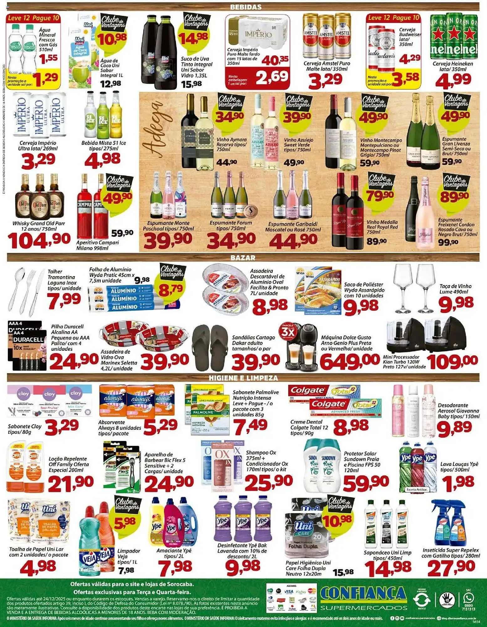 Encarte de Catálogo Confiança Supermercados 23 de dezembro até 24 de dezembro 2025 - Pagina 2