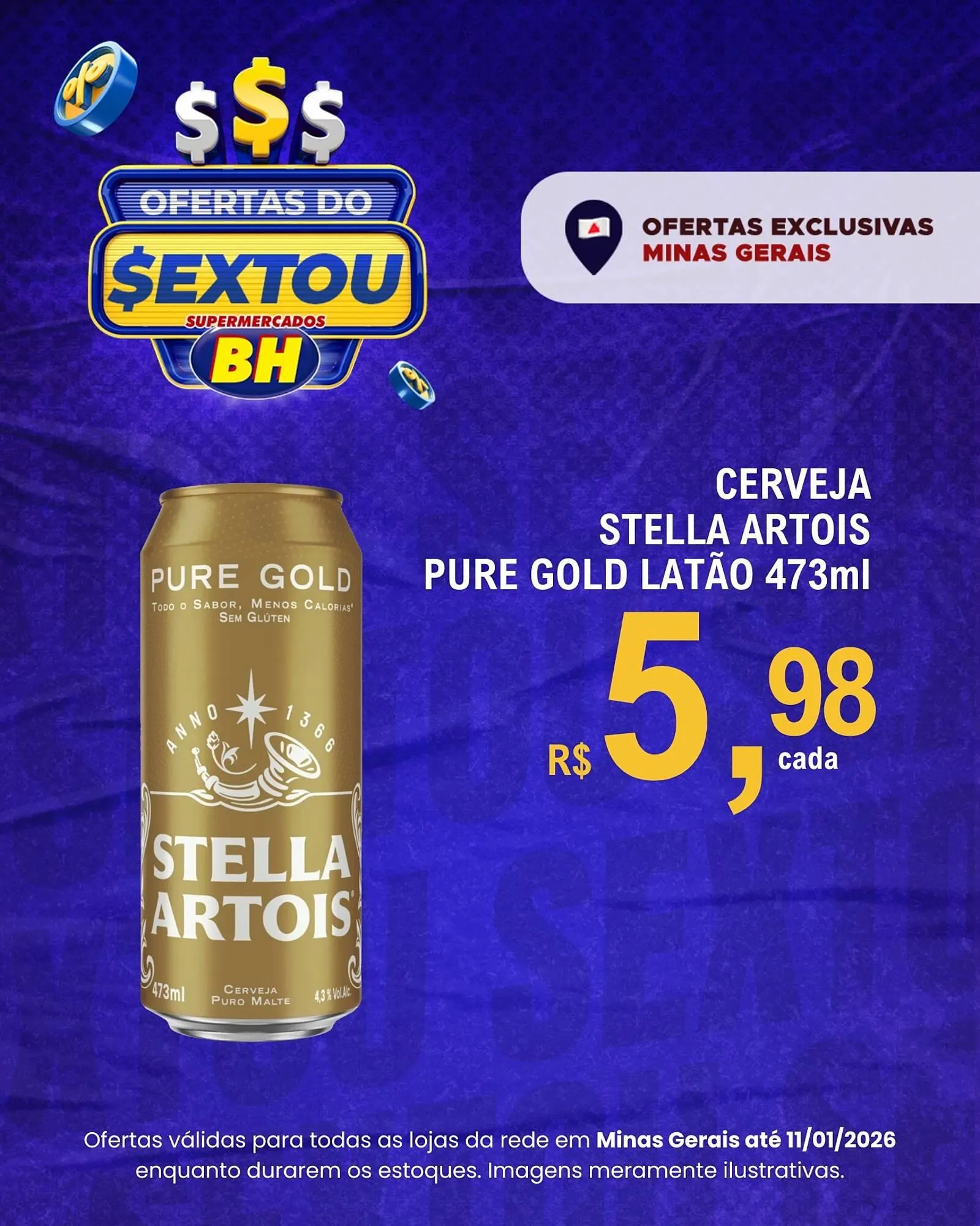 Encarte de Folheto Supermercados BH 9 de janeiro até 11 de janeiro 2026 - Pagina 2