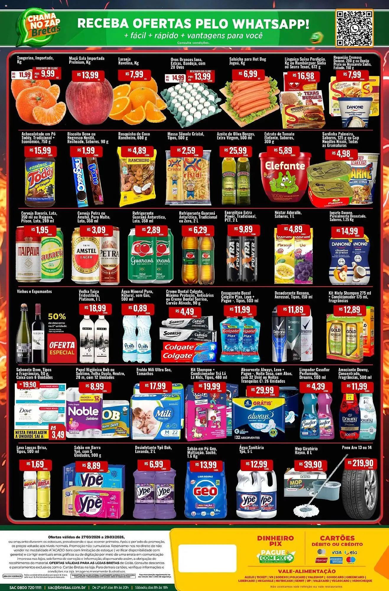 Encarte de Catálogo Supermercados Bretas 27 de março até 29 de março 2026 - Pagina 2