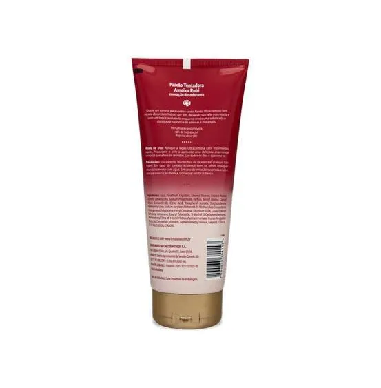 Loção Hidratante Corporal Paixão Ultracremosa Tentadora Ameixa 200ml