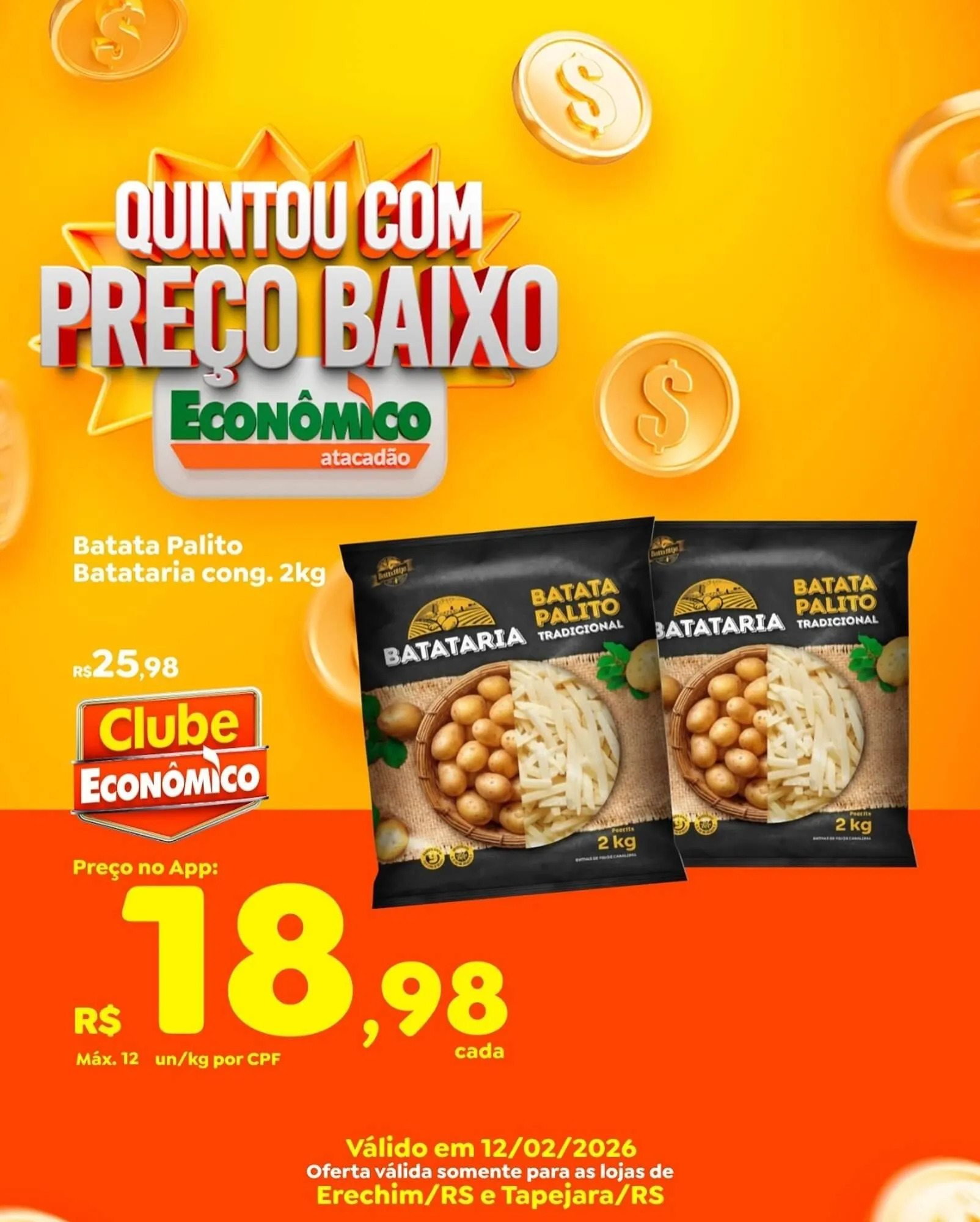 Encarte de Catálogo Econômico Atacadão 12 de fevereiro até 12 de fevereiro 2026 - Pagina 4