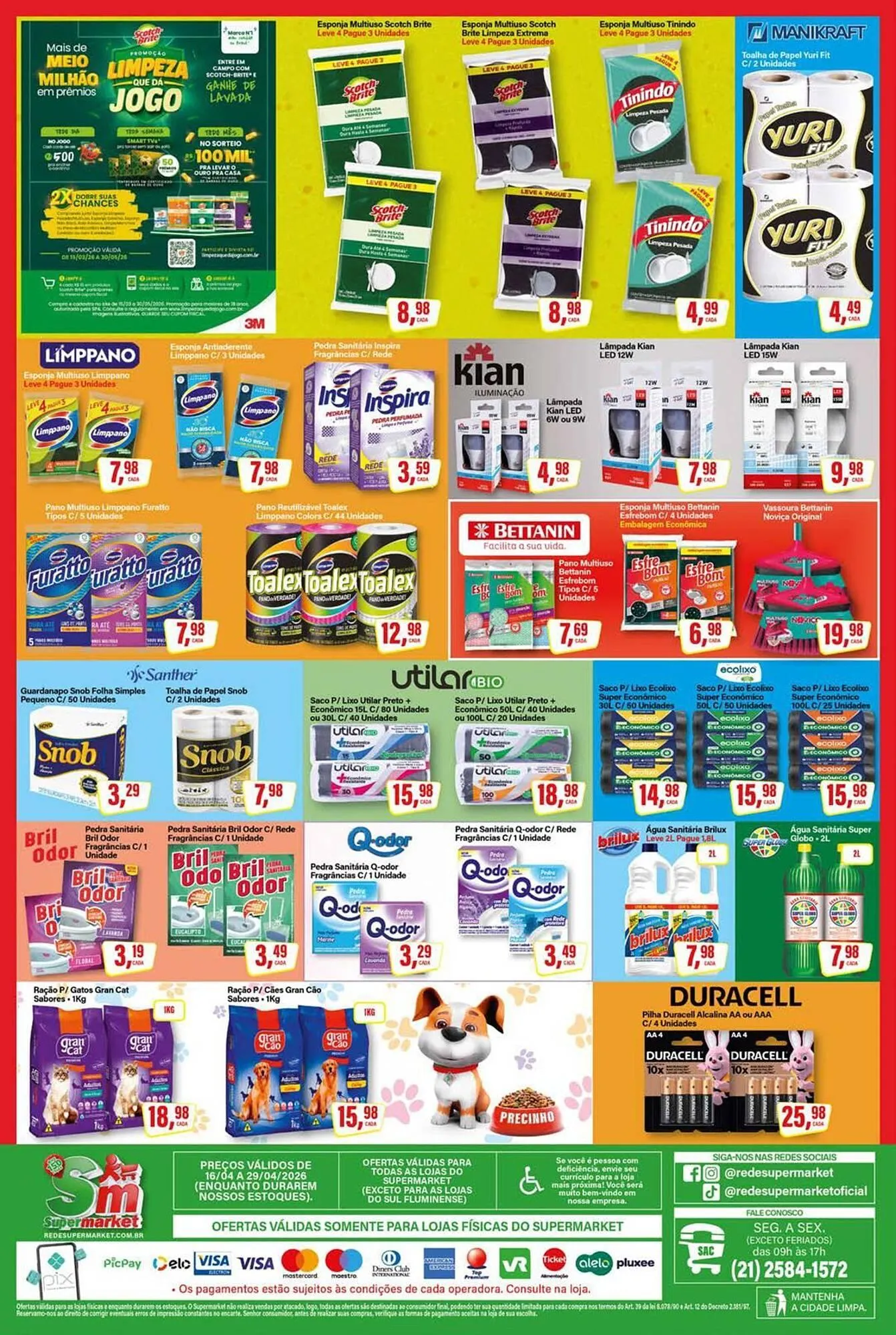 Encarte de Encarte Rede Supermarket 16 de abril até 29 de abril 2026 - Pagina 20