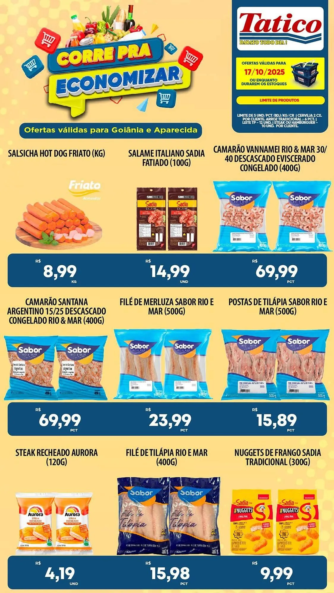 Encarte de Tabloide Tatico 17 de outubro até 17 de outubro 2025 - Pagina 17