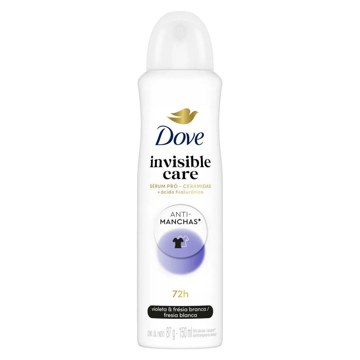 Desodorante Aerosol Dove Invisible Care 150ml
