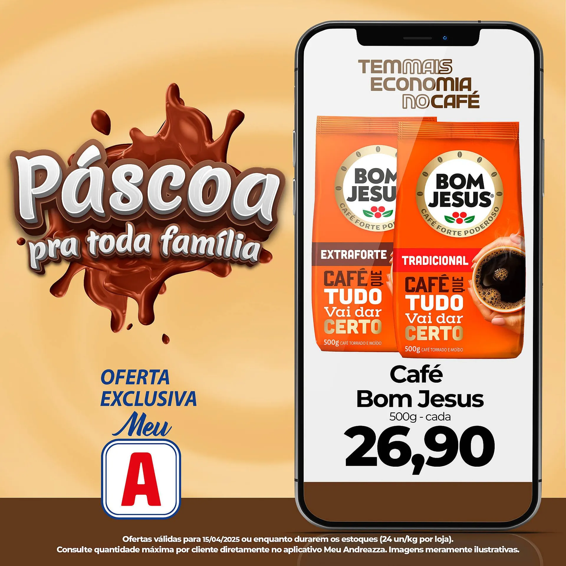 Encarte de Catálogo Supermercados Andreazza 14 de abril até 15 de abril 2025 - Pagina 3