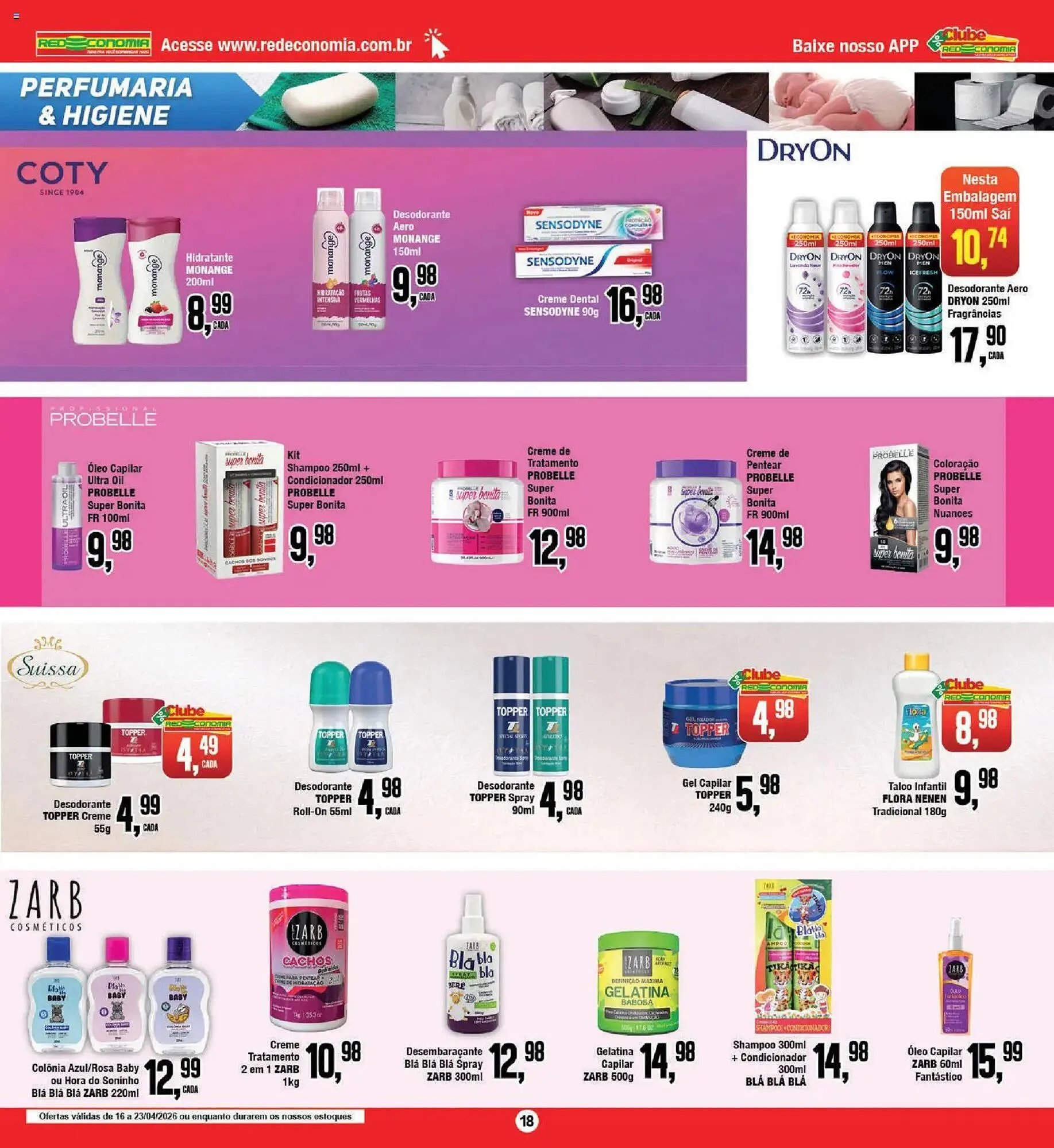 Encarte de Encarte Redeconomia 16 de abril até 24 de abril 2026 - Pagina 18