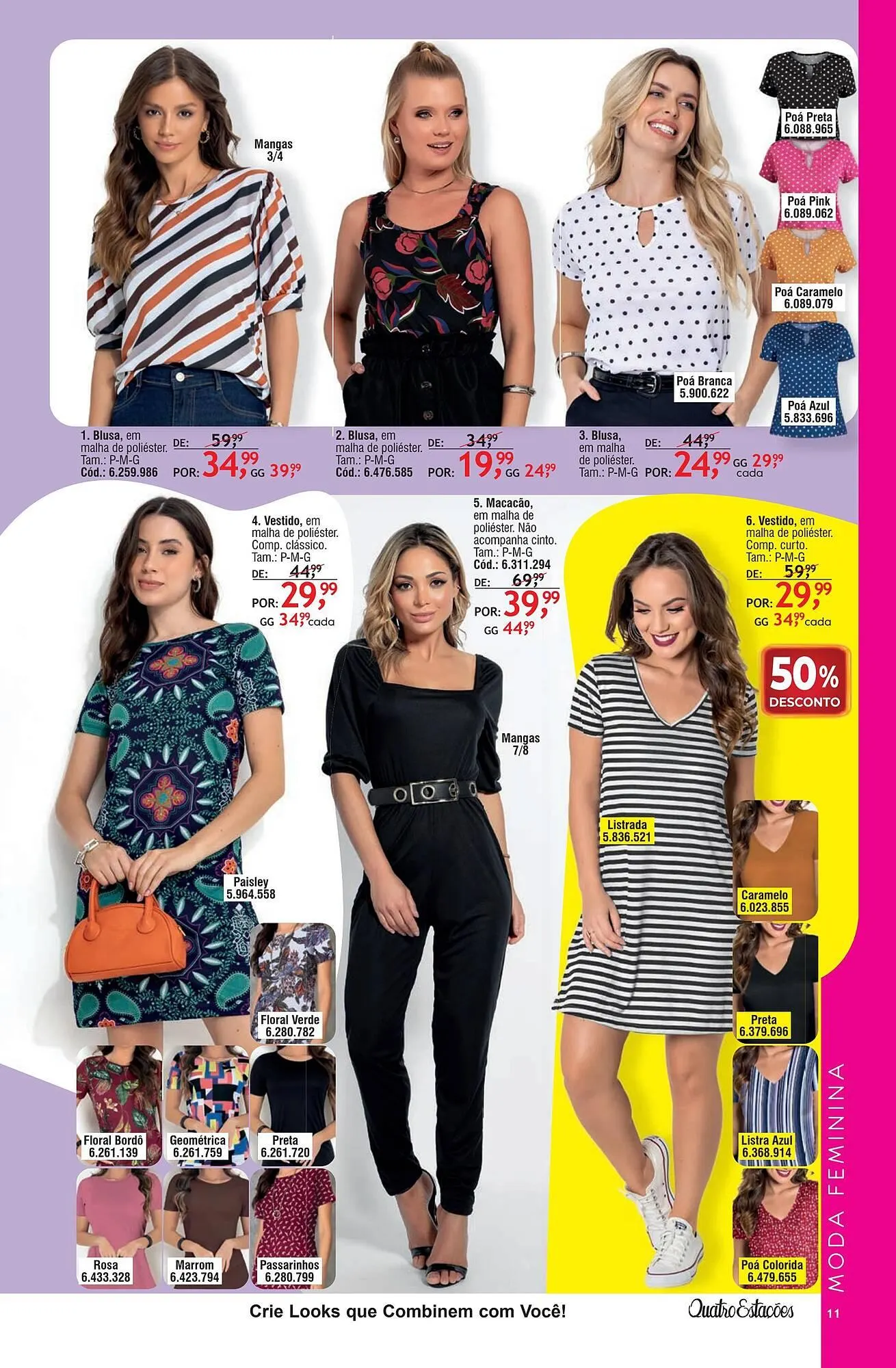 Encarte de Revista Quatro Estações 16 de janeiro até 28 de fevereiro 2026 - Pagina 7