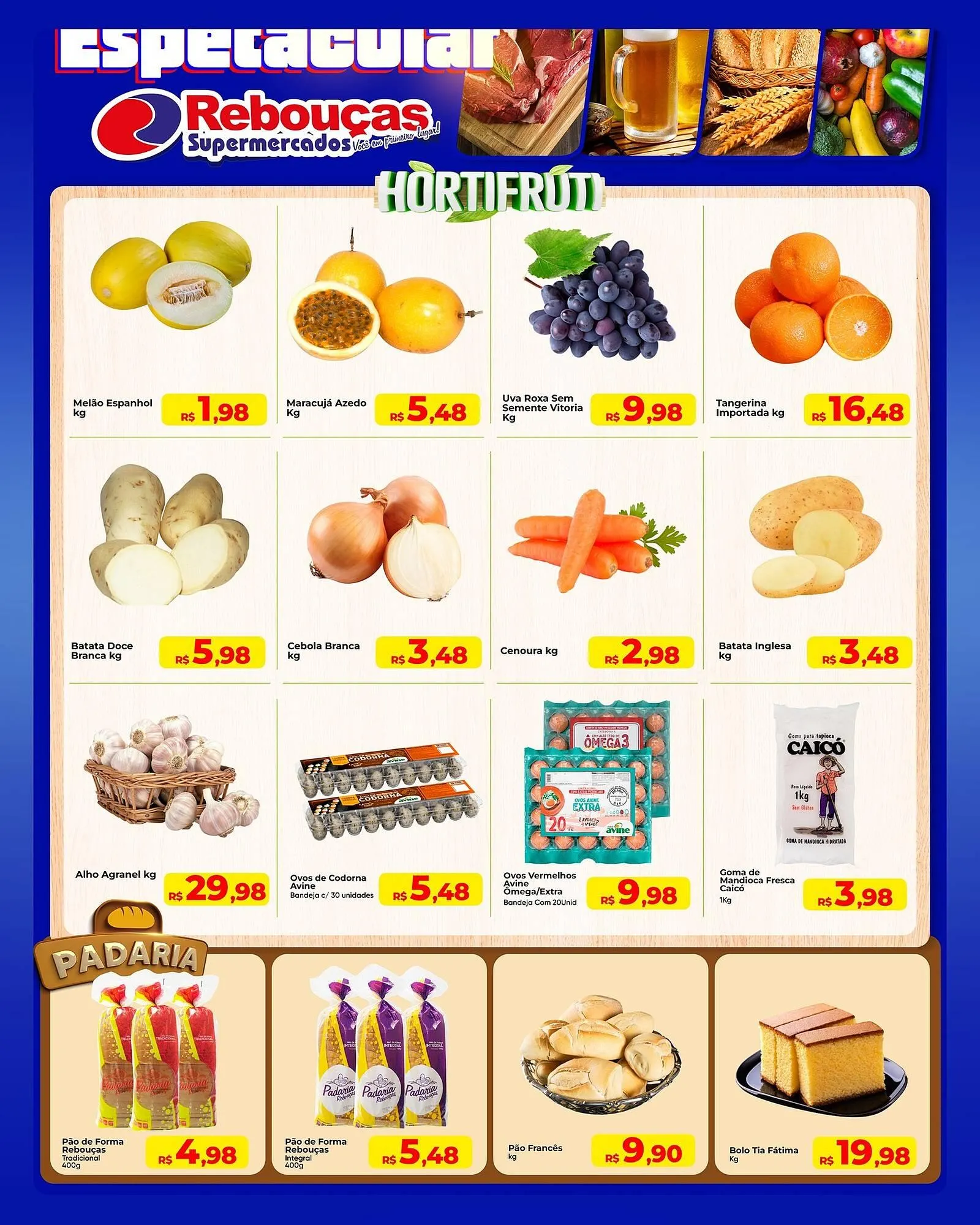 Encarte de Catálogo Rebouças Supermercados 3 de julho até 6 de julho 2025 - Pagina 2