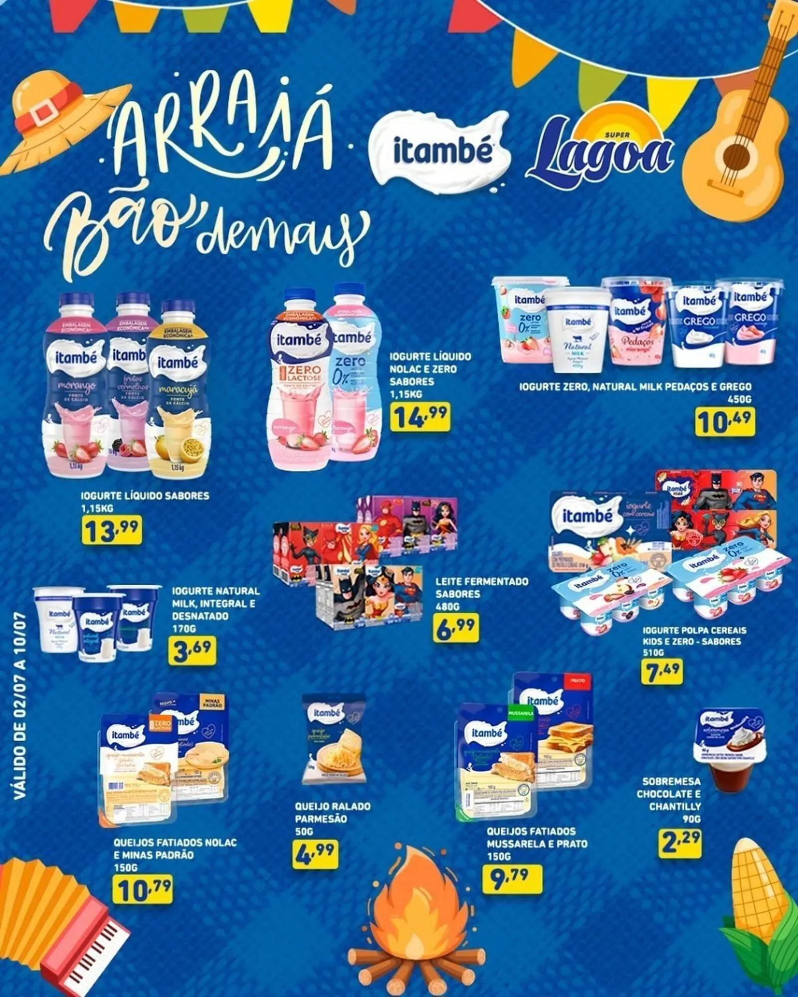 Encarte de Catálogo Super Lagoa 2 de julho até 10 de julho 2025 - Pagina 1