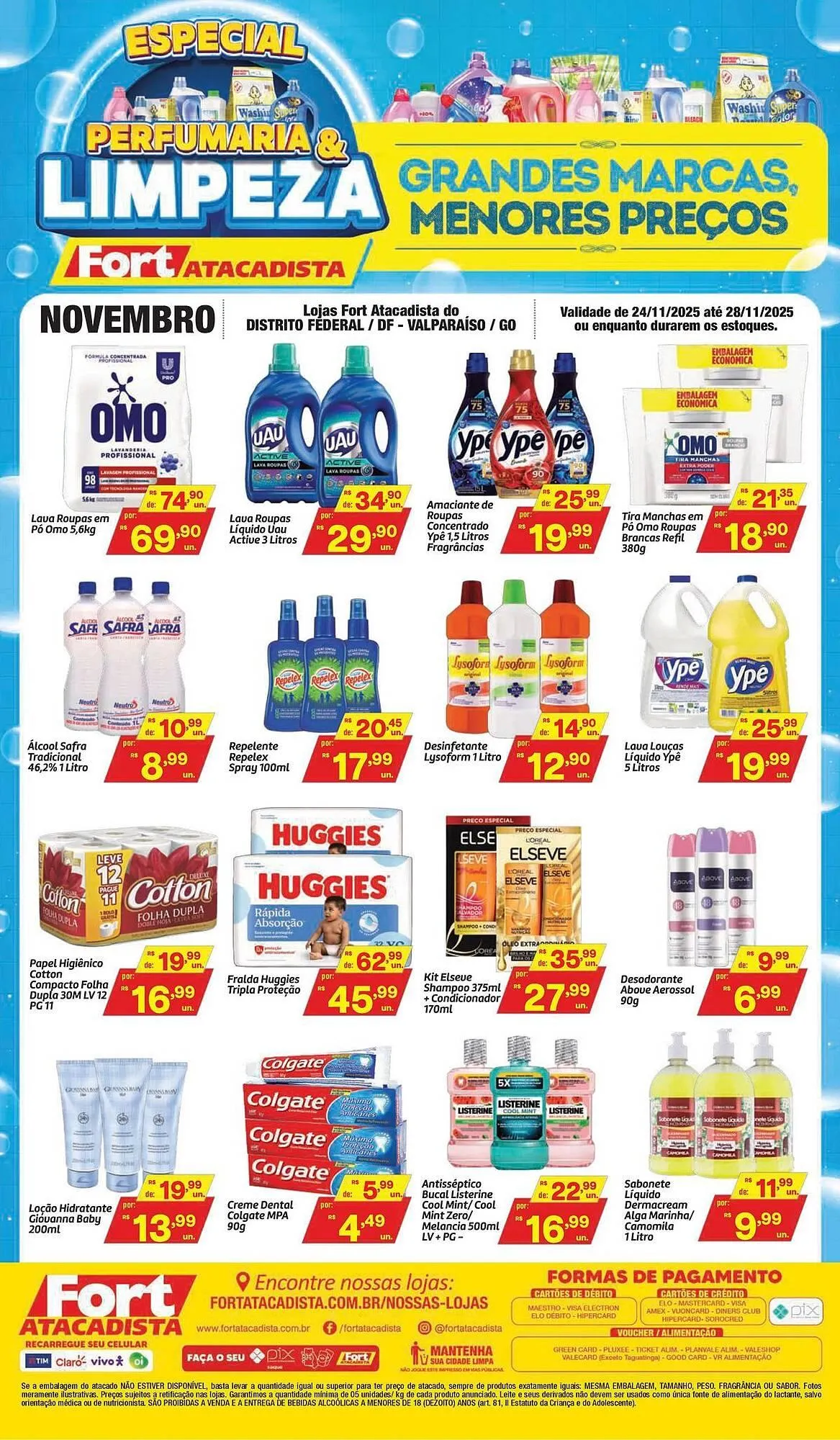 Encarte de Tabloide Fort Atacadista 24 de novembro até 28 de novembro 2025 - Pagina 1