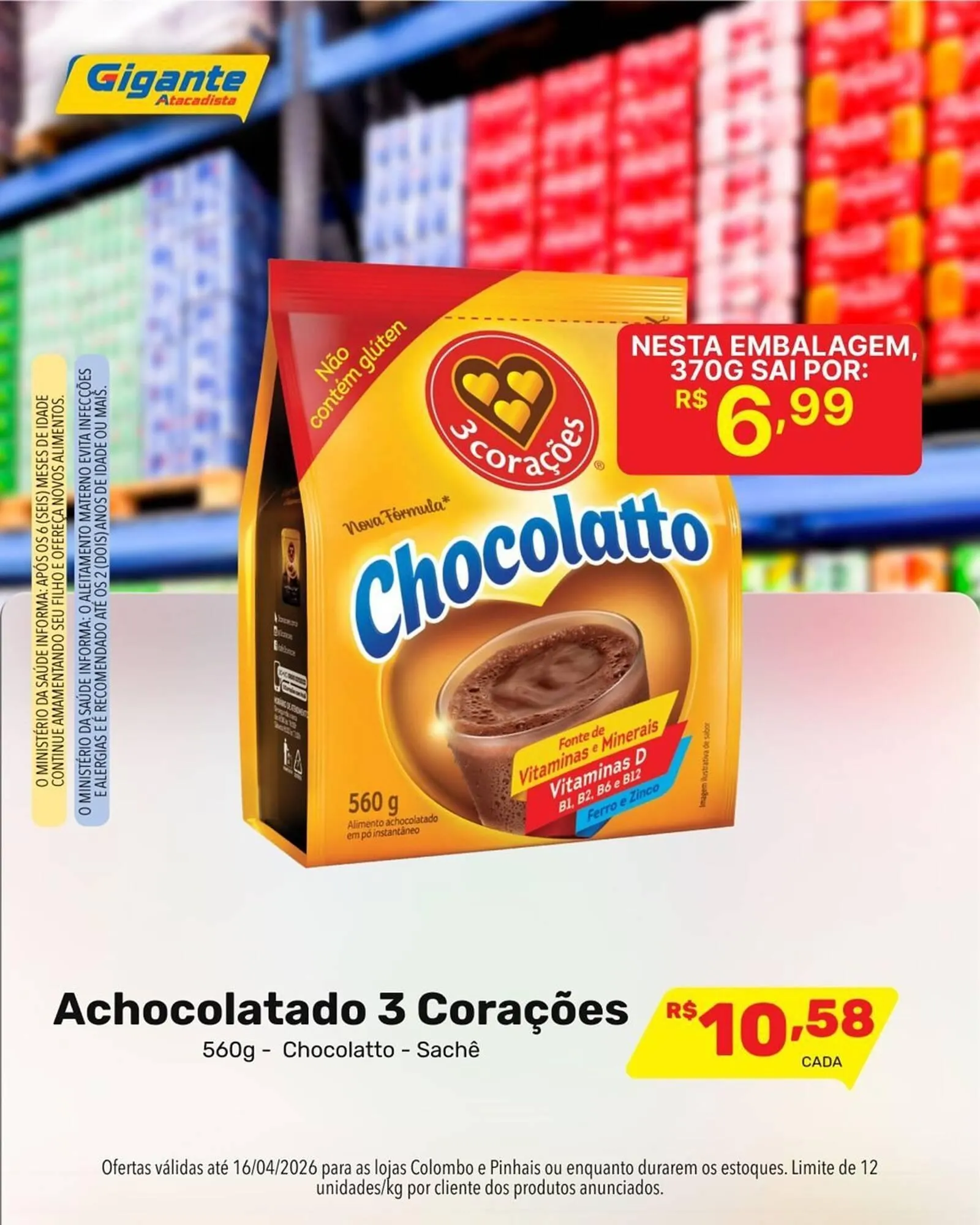 Encarte de Encarte Gigante Atacadista 13 de abril até 16 de abril 2026 - Pagina 3