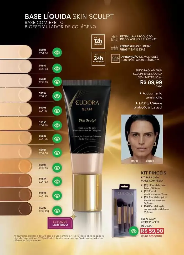 Encarte de Eudora Ciclo 05 12 de março até 12 de abril 2025 - Pagina 54