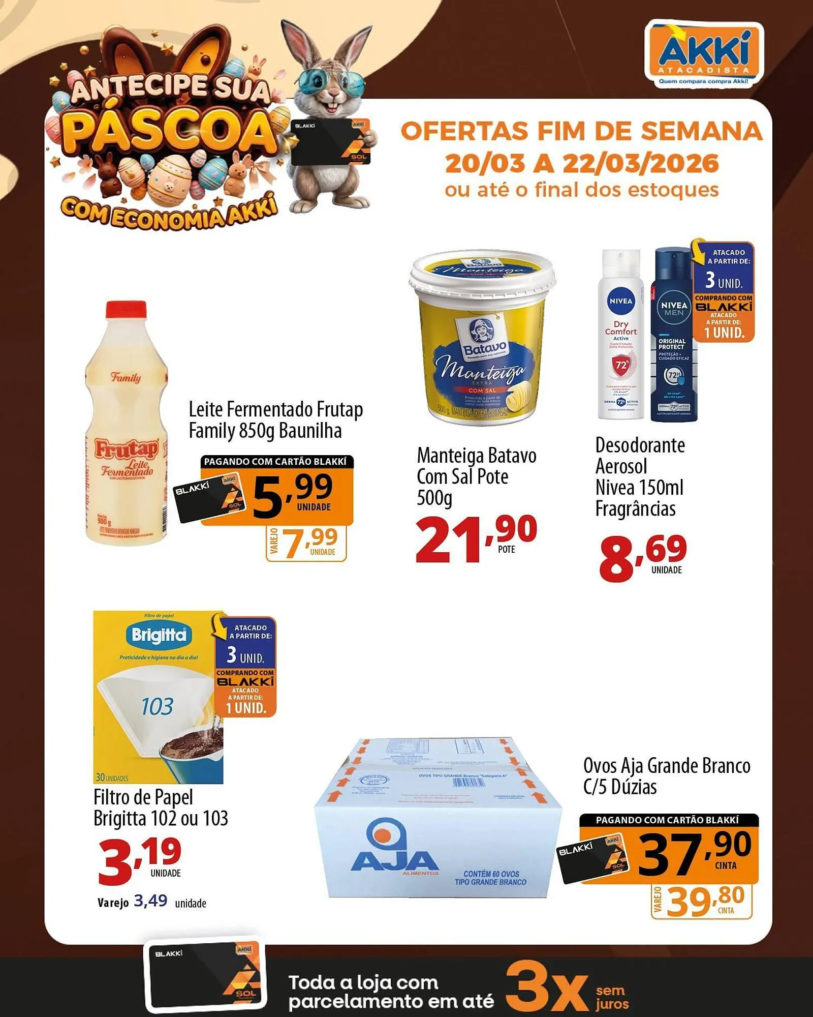 Encarte de Folheto Akki Atacadista 20 de março até 22 de março 2026 - Pagina 3
